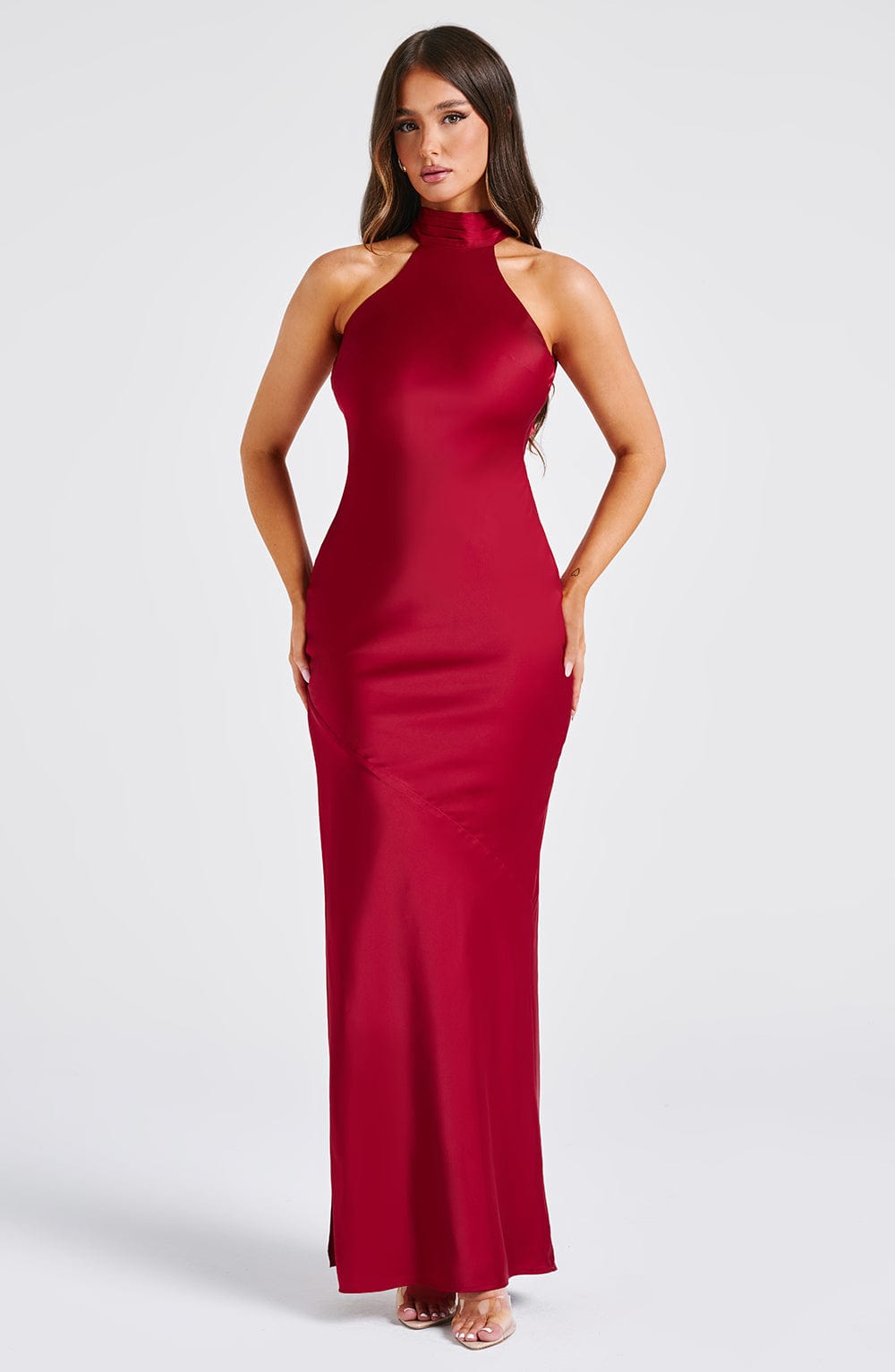 Etta Maxi Dress - Wine - Napalia