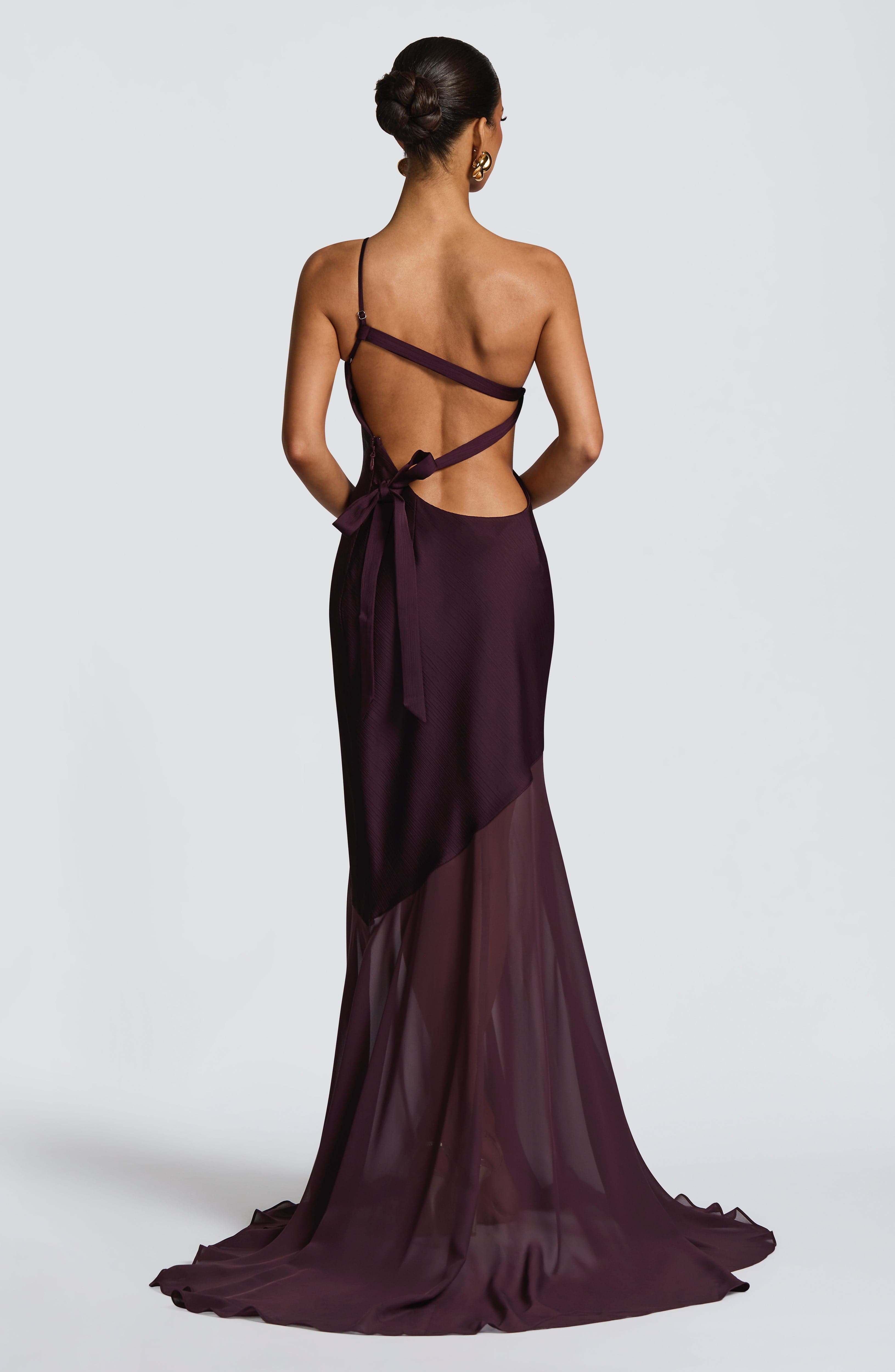 Fable Gown - Plum - Napalia