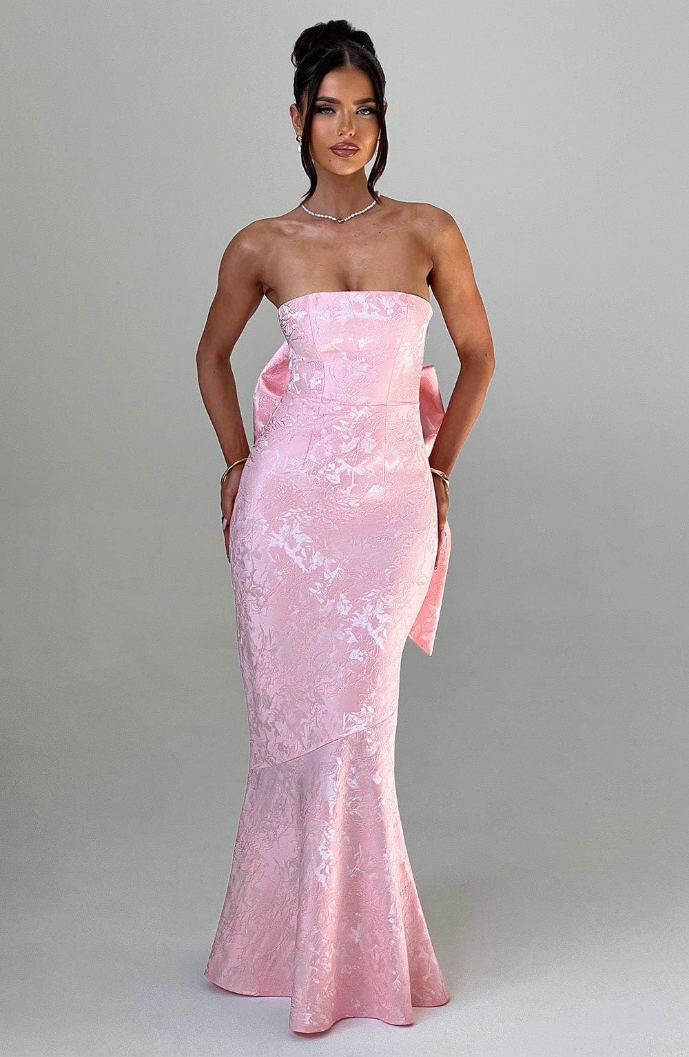 Felicity Maxi Dress - Blush - Napalia