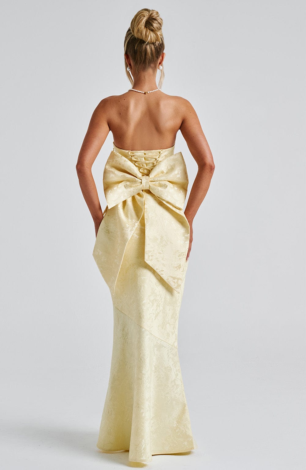 Felicity Maxi Dress - Lemon - Napalia
