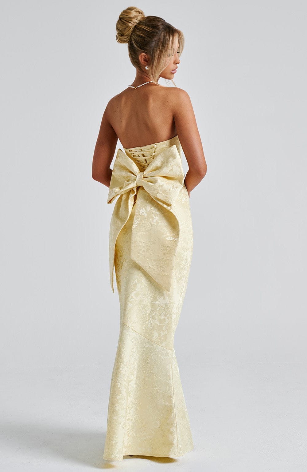 Felicity Maxi Dress - Lemon - Napalia