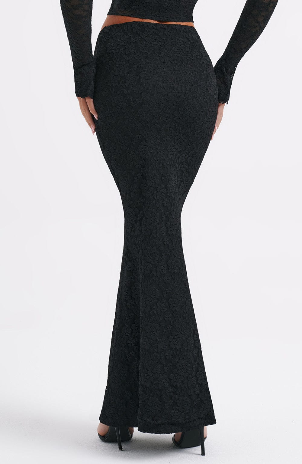 Fernanda Maxi Skirt - Black - Napalia