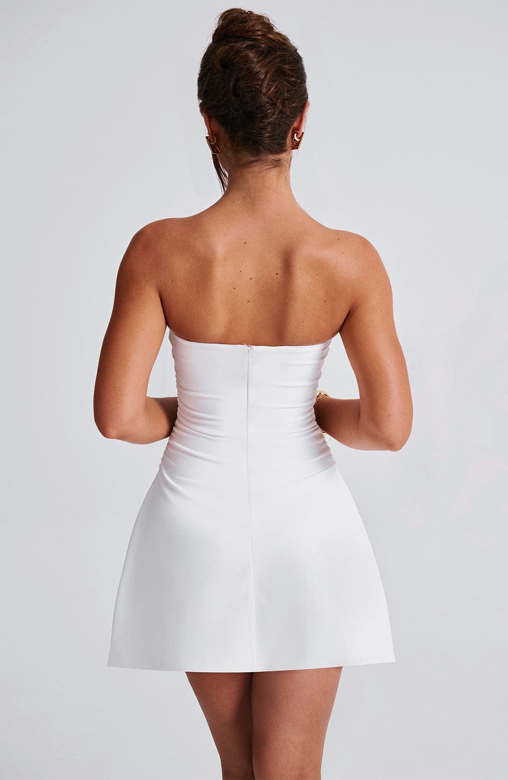 Fleur Mini Dress - Ivory - Napalia