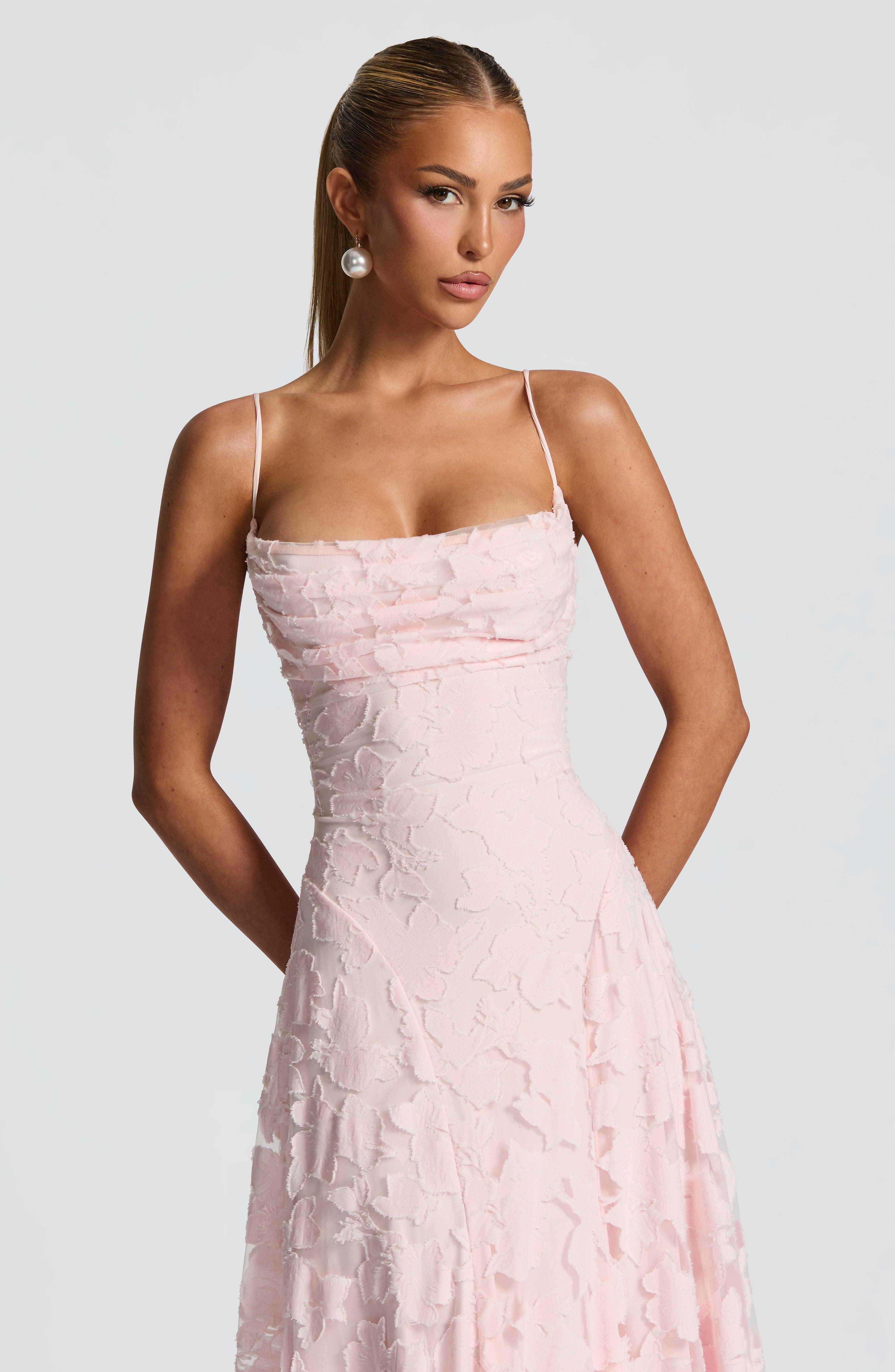 Francis Maxi Dress - Blush - Napalia