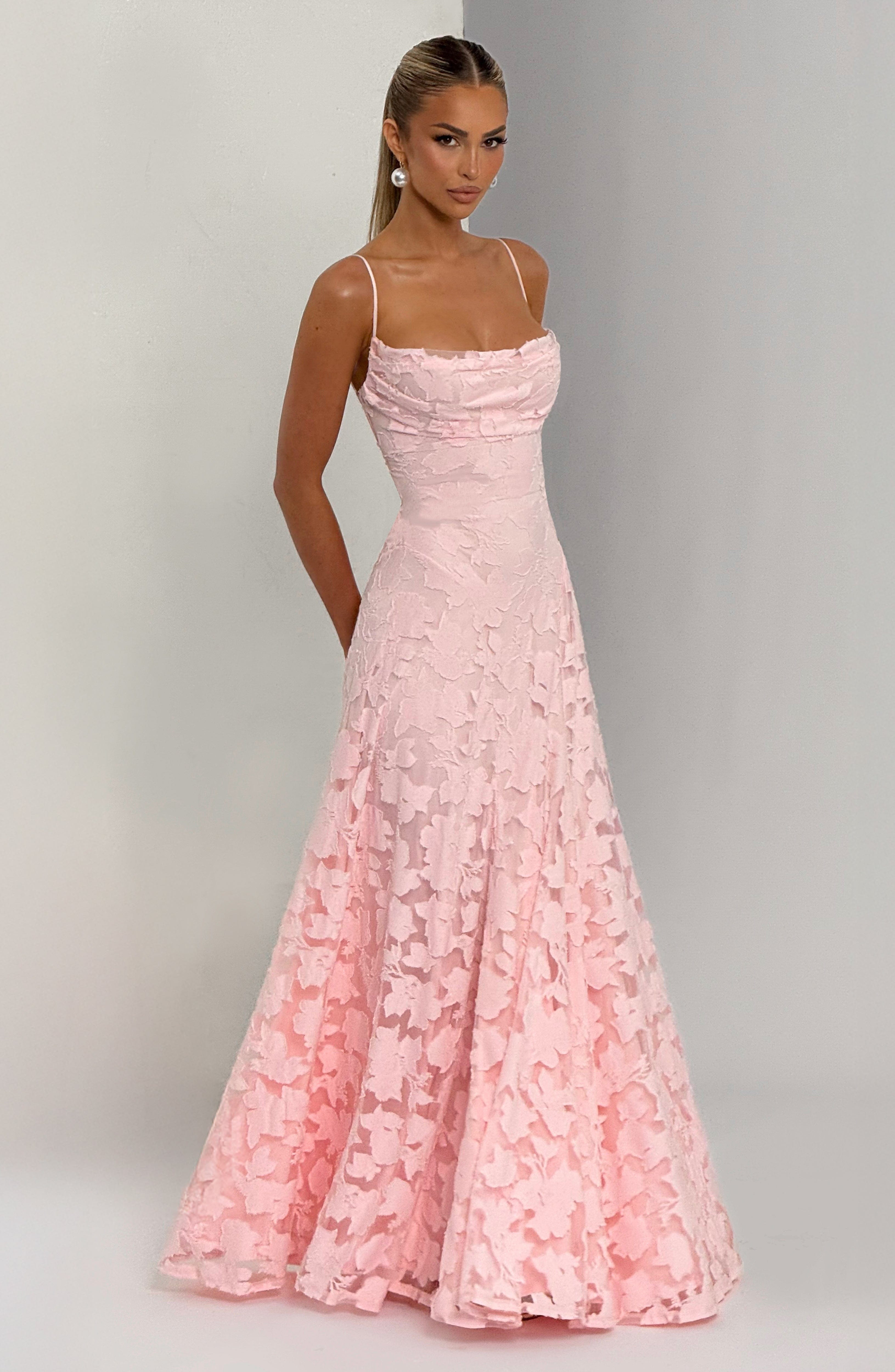 Francis Maxi Dress - Blush - Napalia