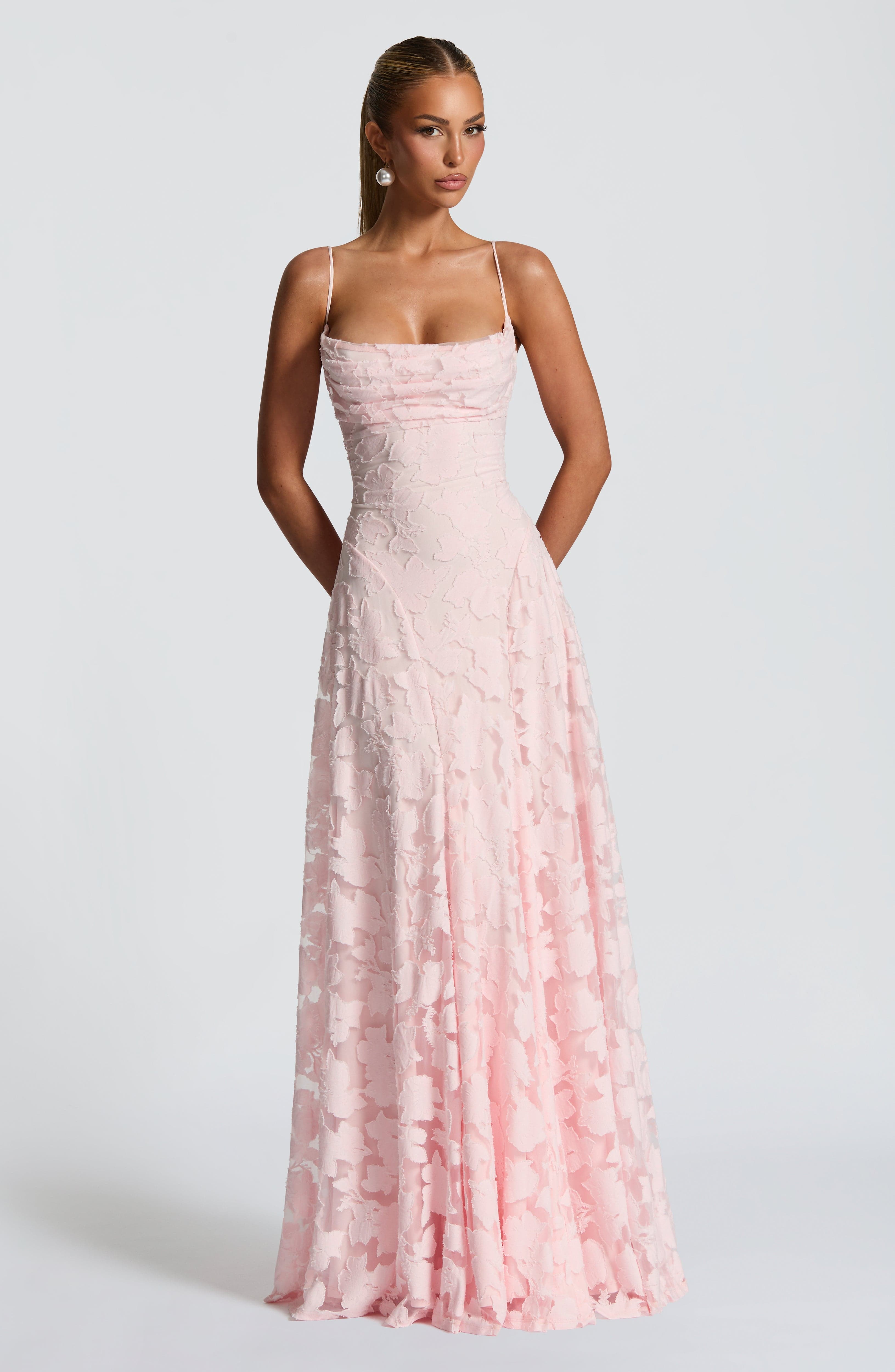 Francis Maxi Dress - Blush - Napalia