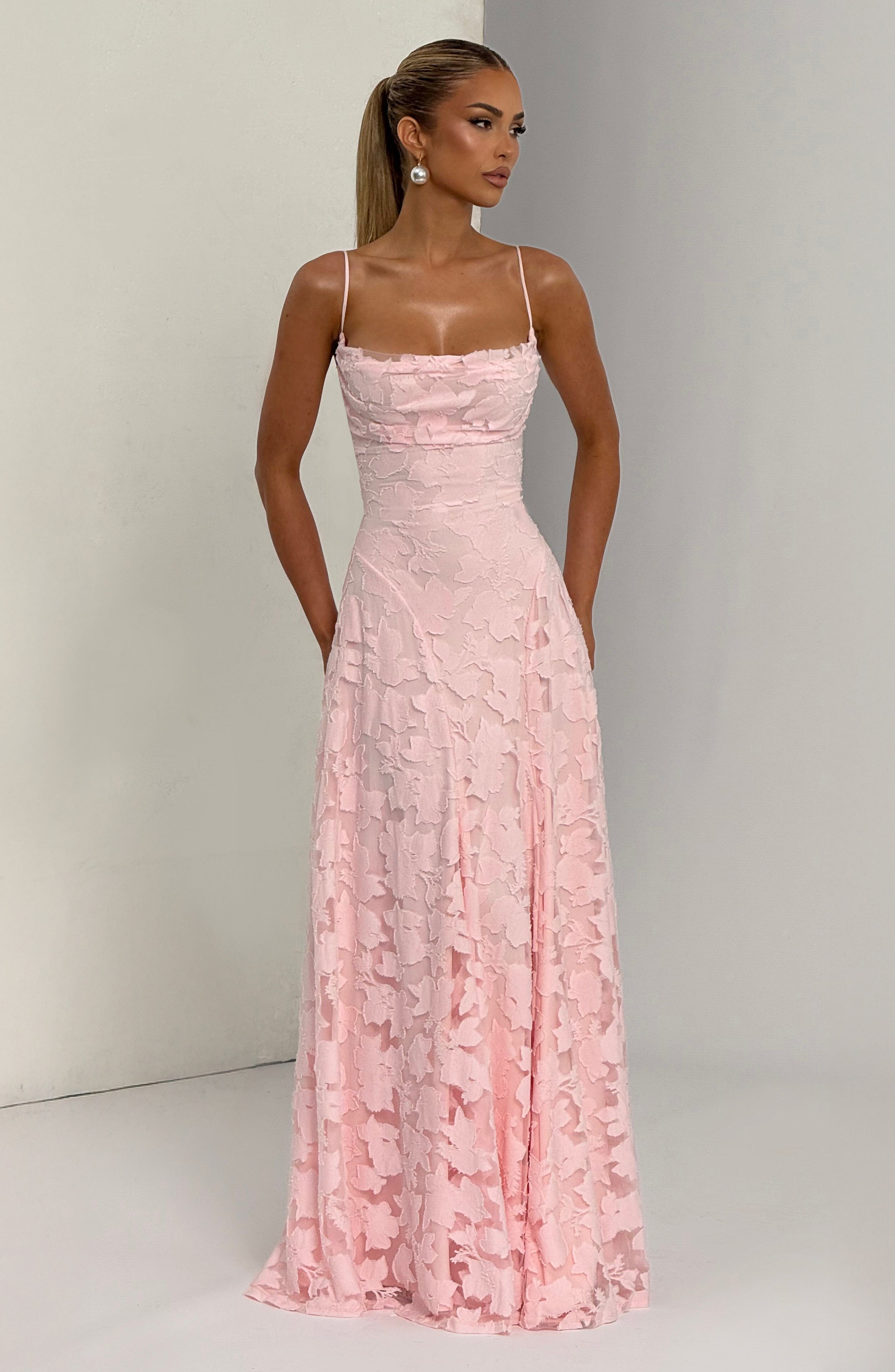 Francis Maxi Dress - Blush - Napalia