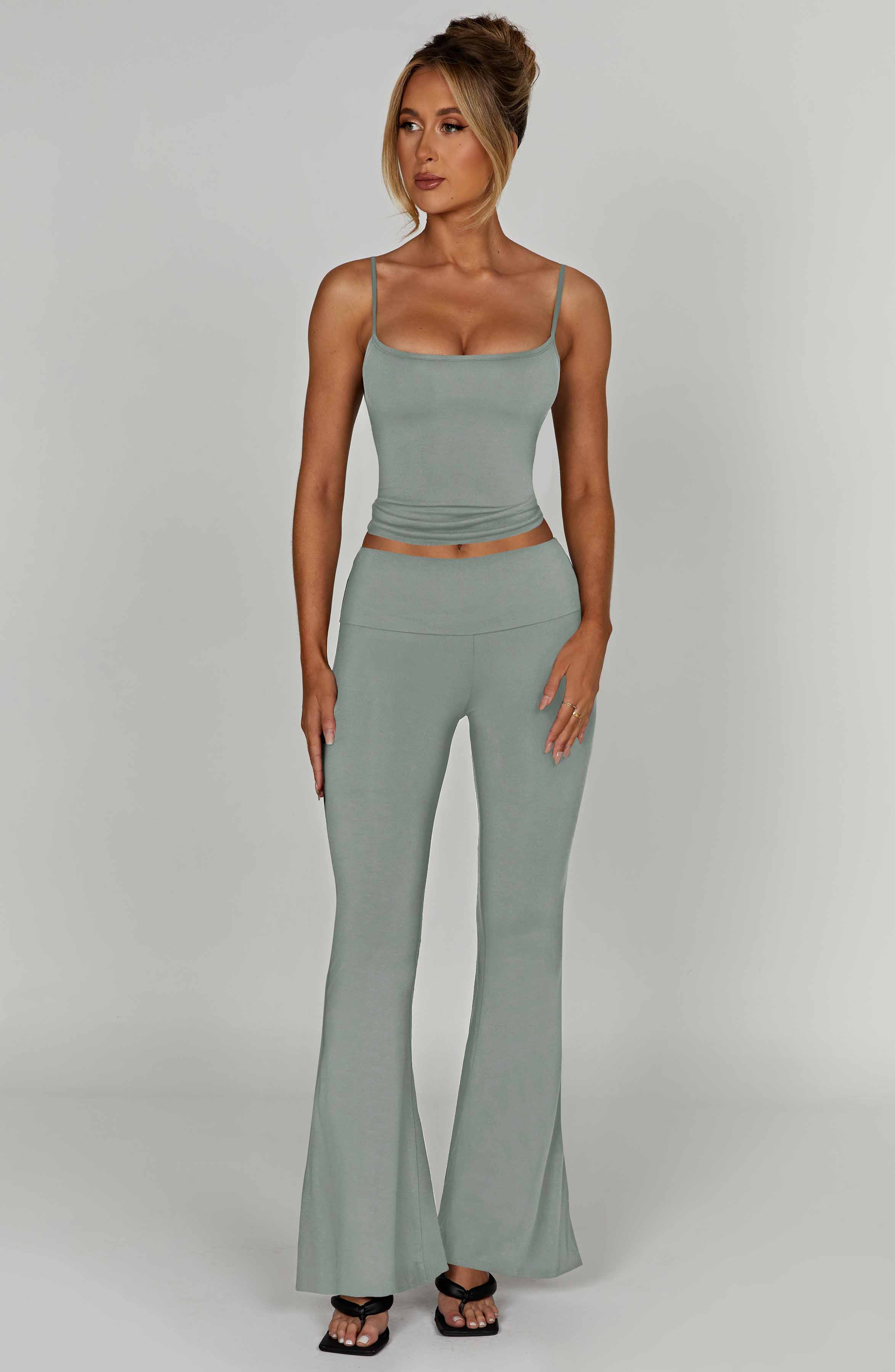 Heidi Pant - Steel - Napalia