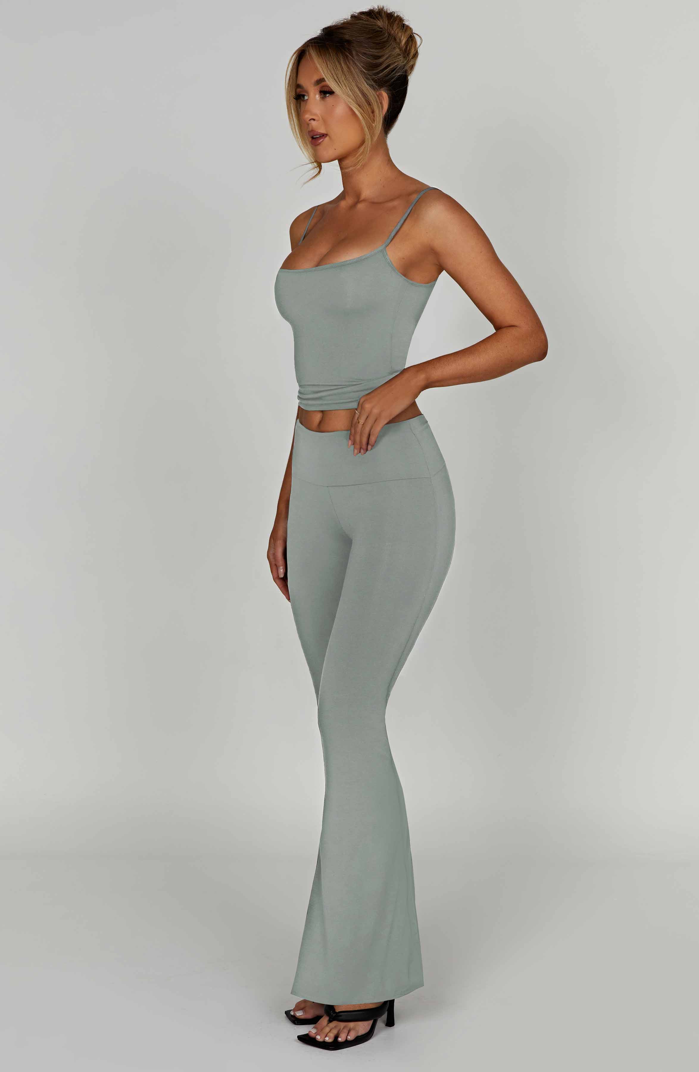 Heidi Pant - Steel - Napalia