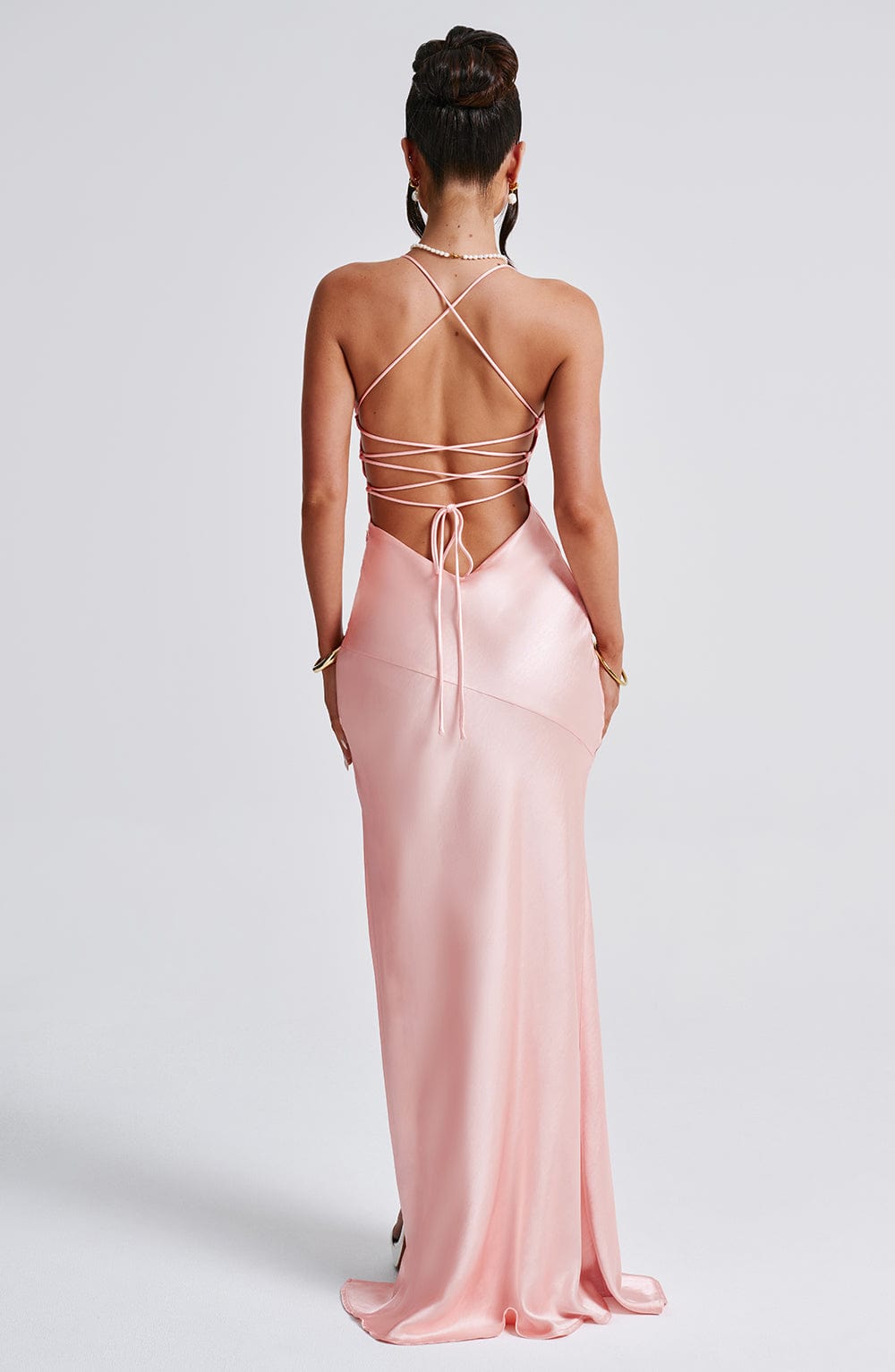 Isobel Maxi Dress - Blush - Napalia