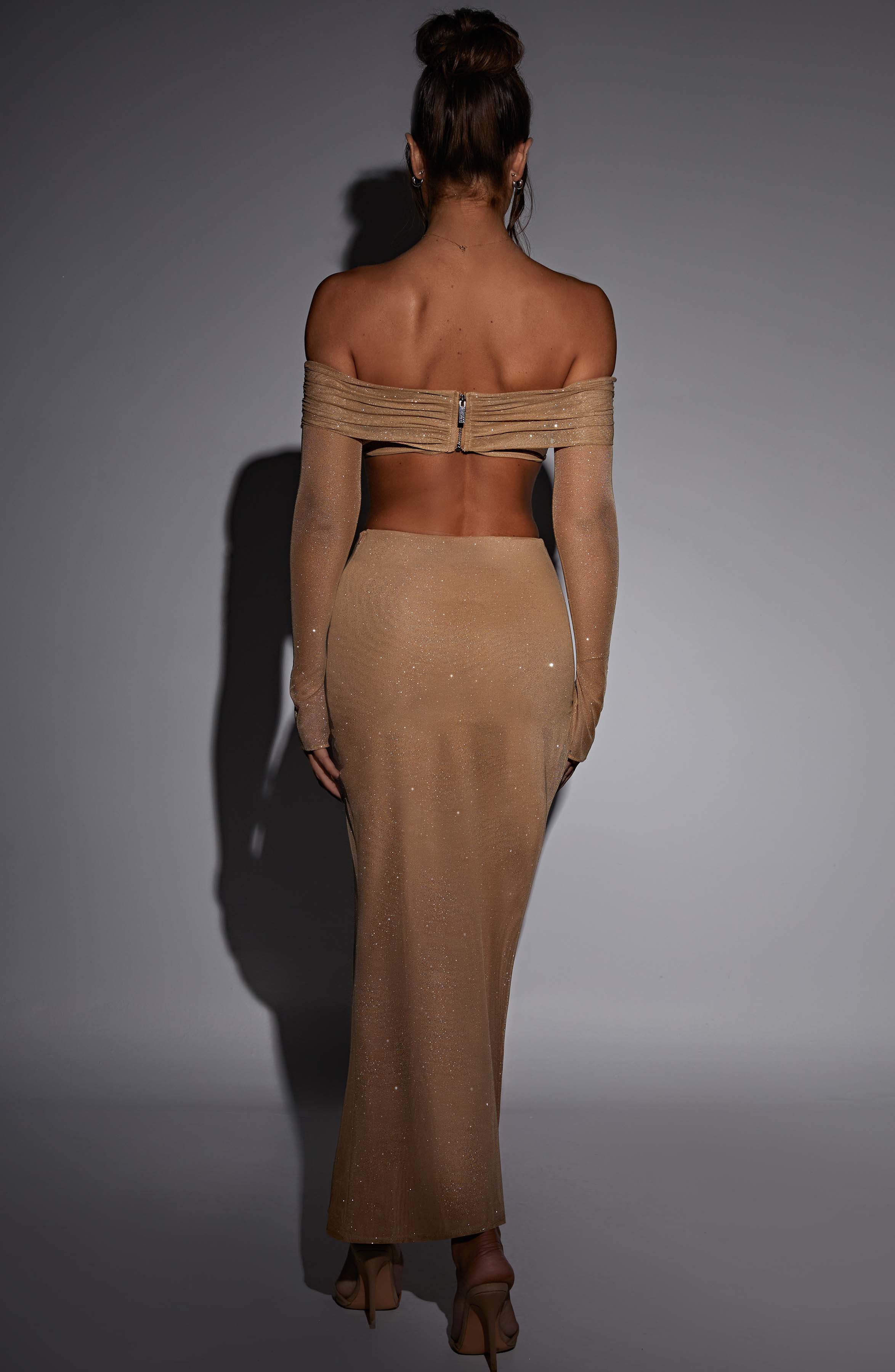 Jana Top - Gold Sparkle - Napalia