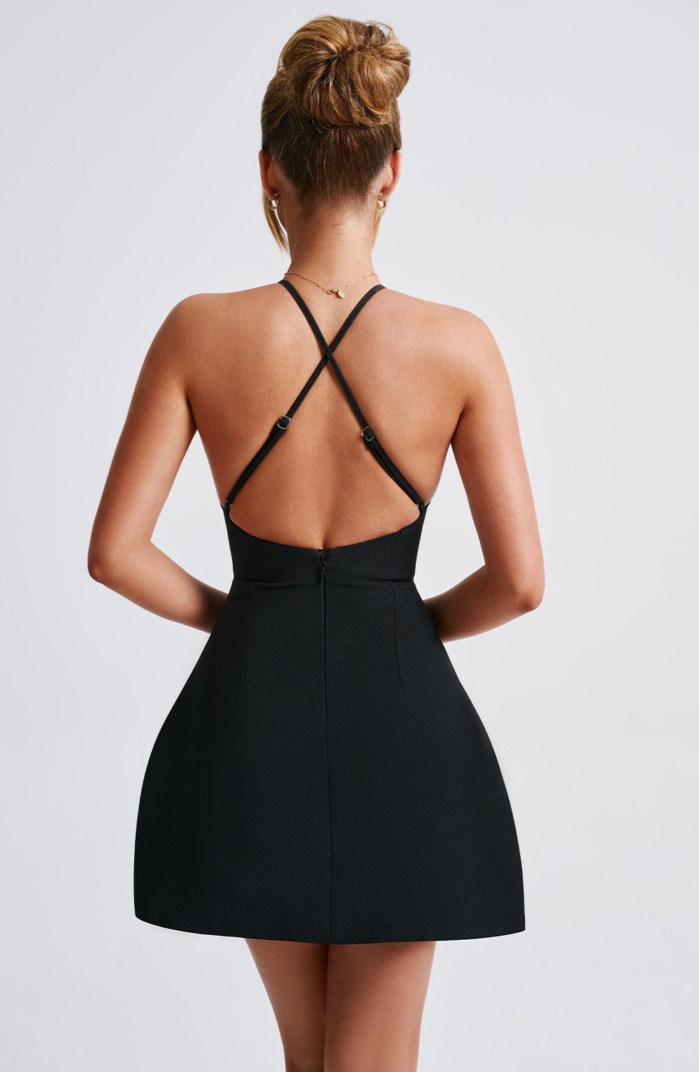 Jayne Mini Dress - Black - Napalia