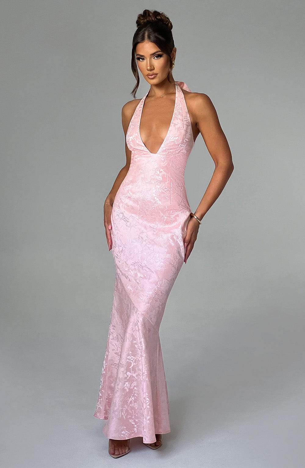 Josephine Maxi Dress - Blush - Napalia