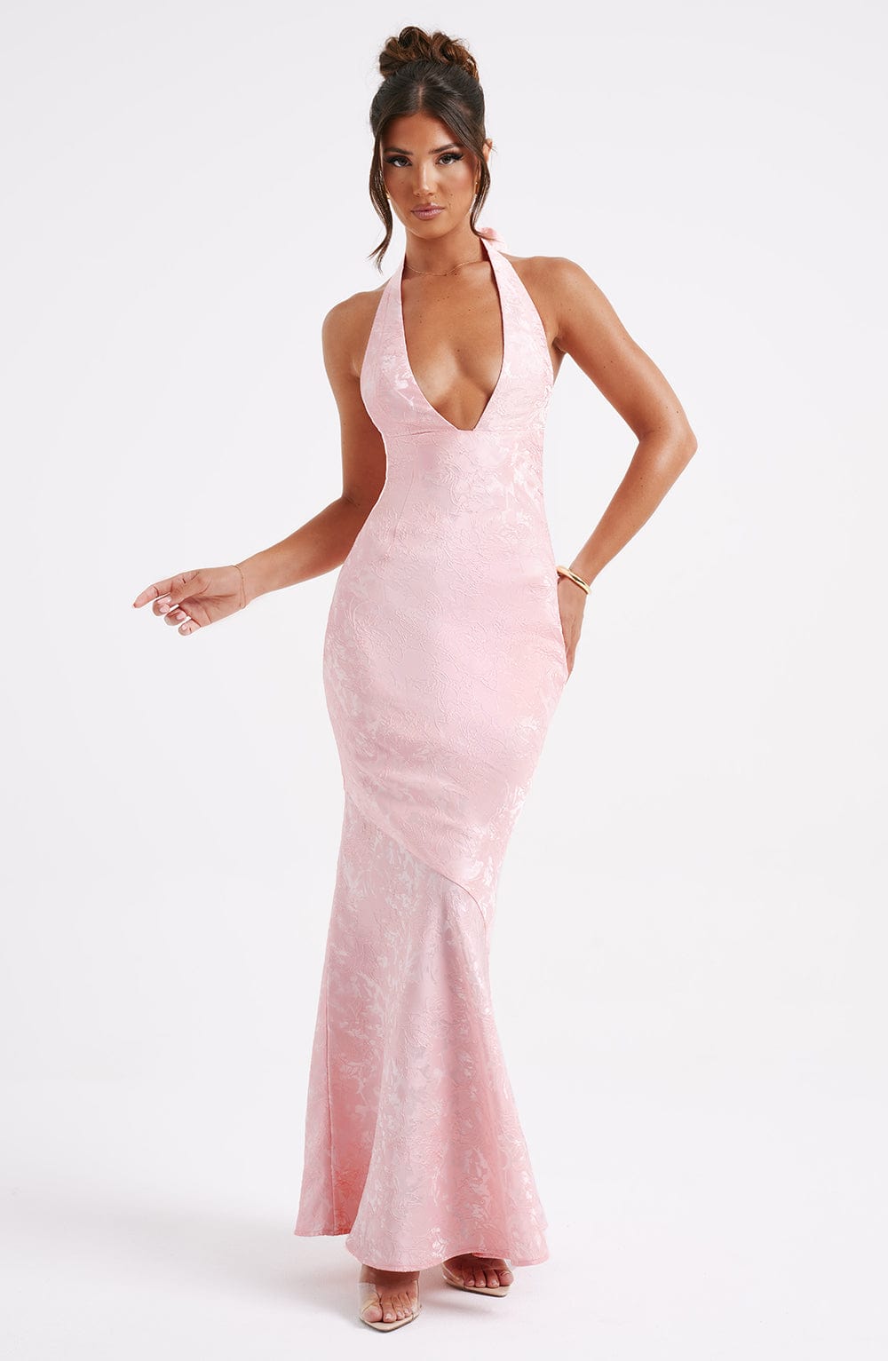 Josephine Maxi Dress - Blush - Napalia