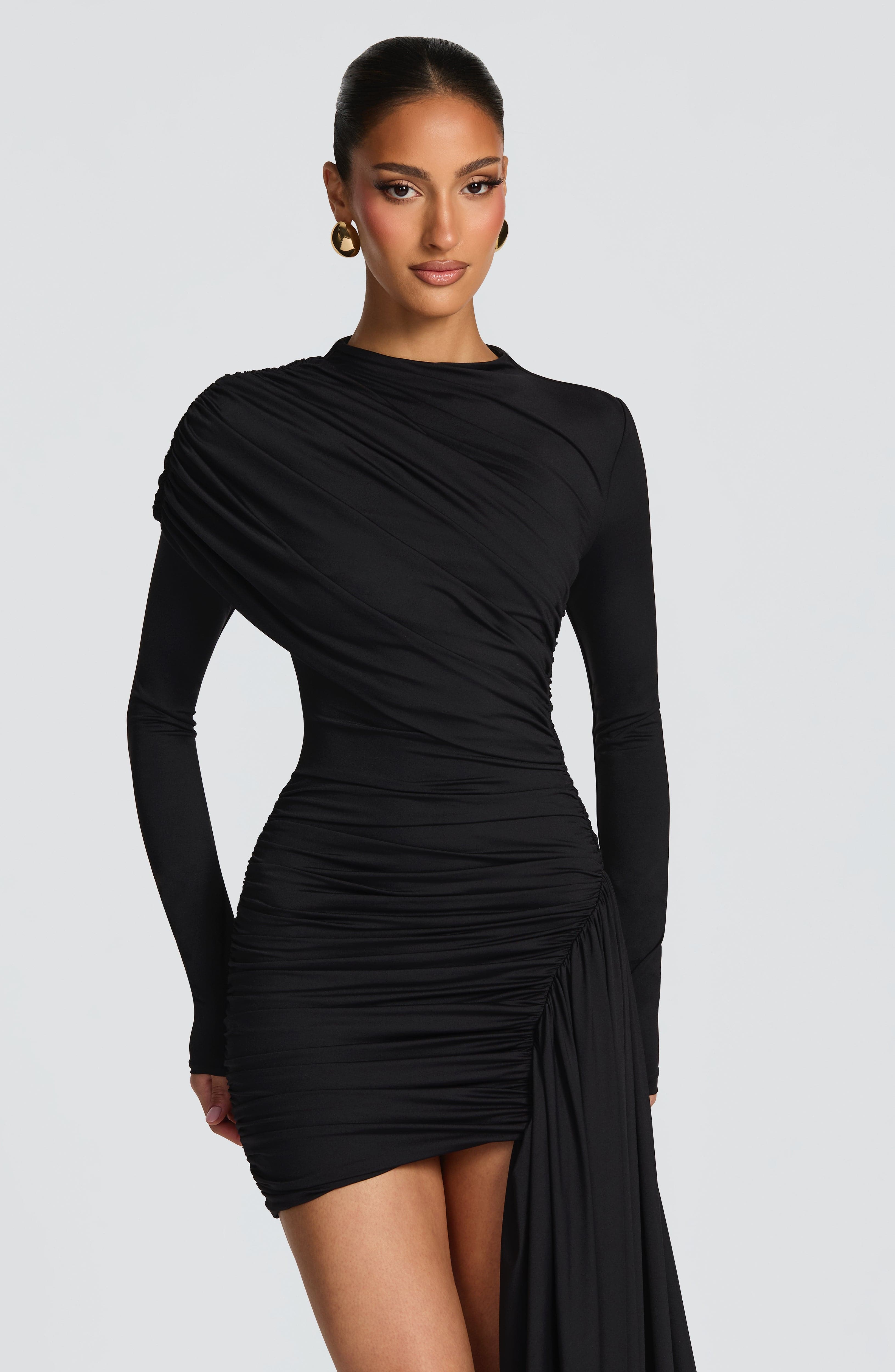 Jovanna Mini Dress - Black - Napalia
