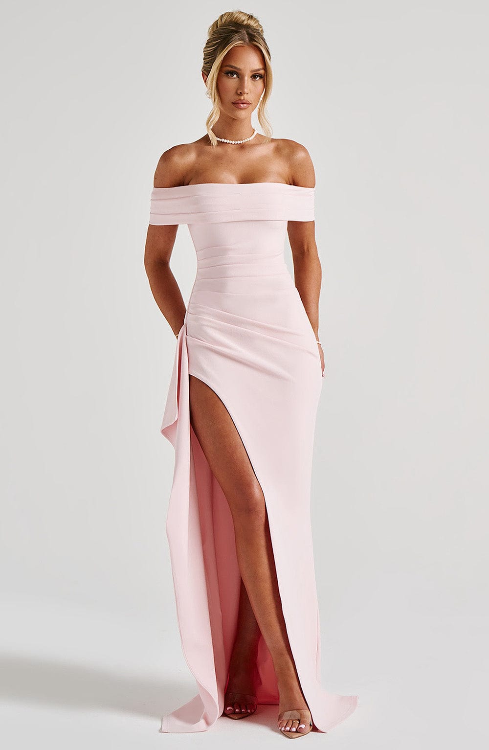 Joyce Maxi Dress - Blush - Napalia