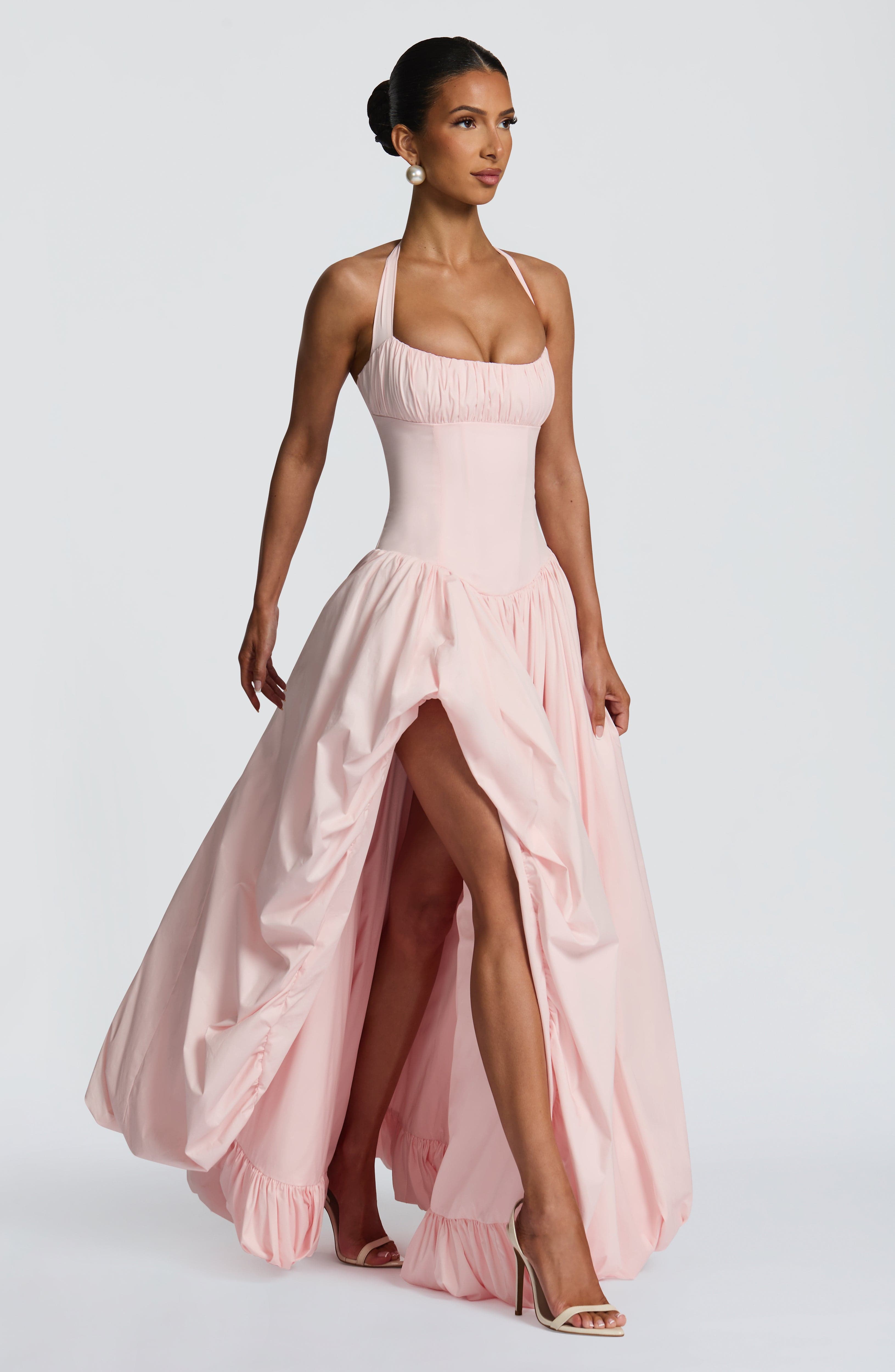 Keira Maxi Dress - Blush - Napalia