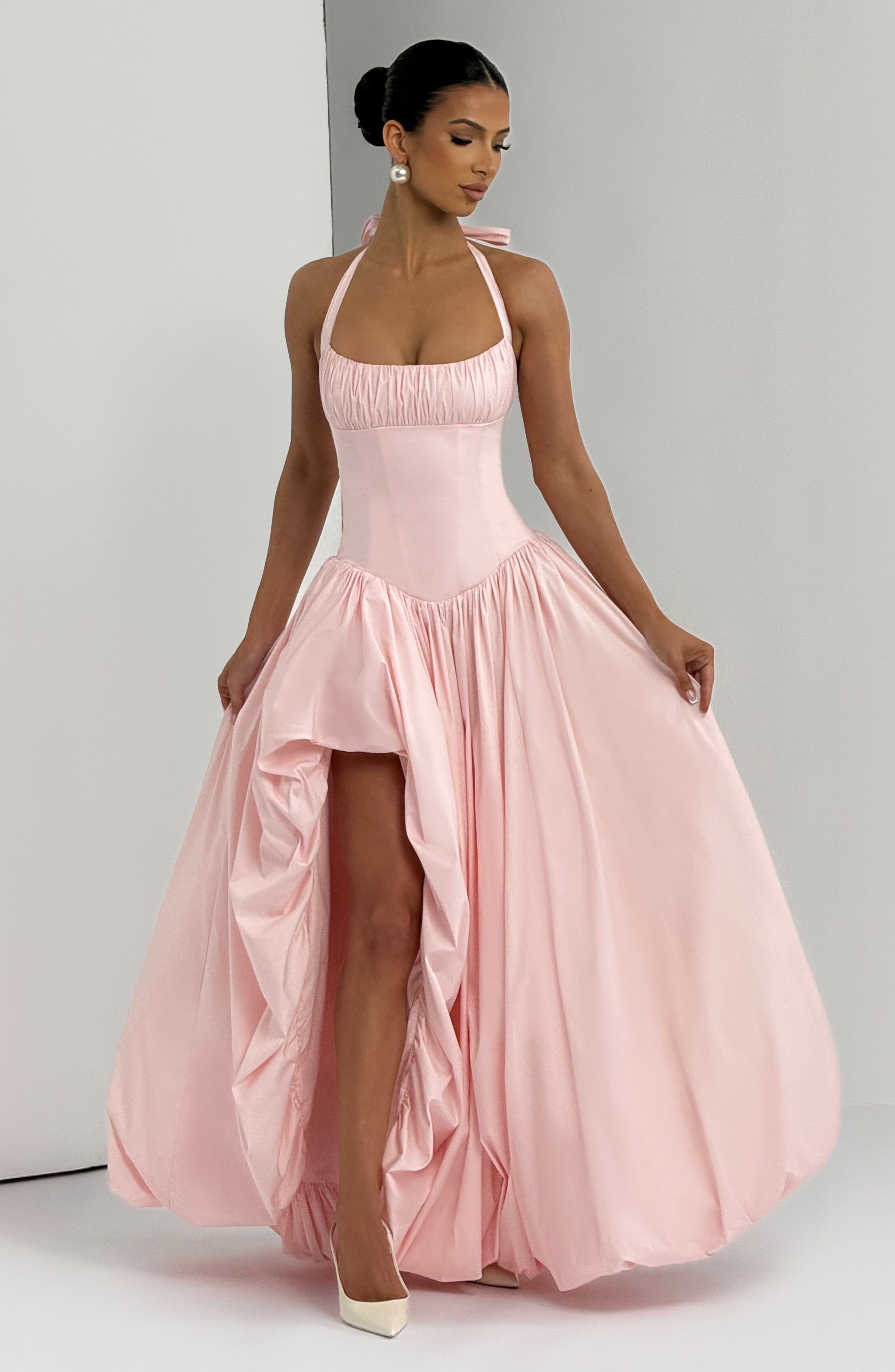 Keira Maxi Dress - Blush - Napalia
