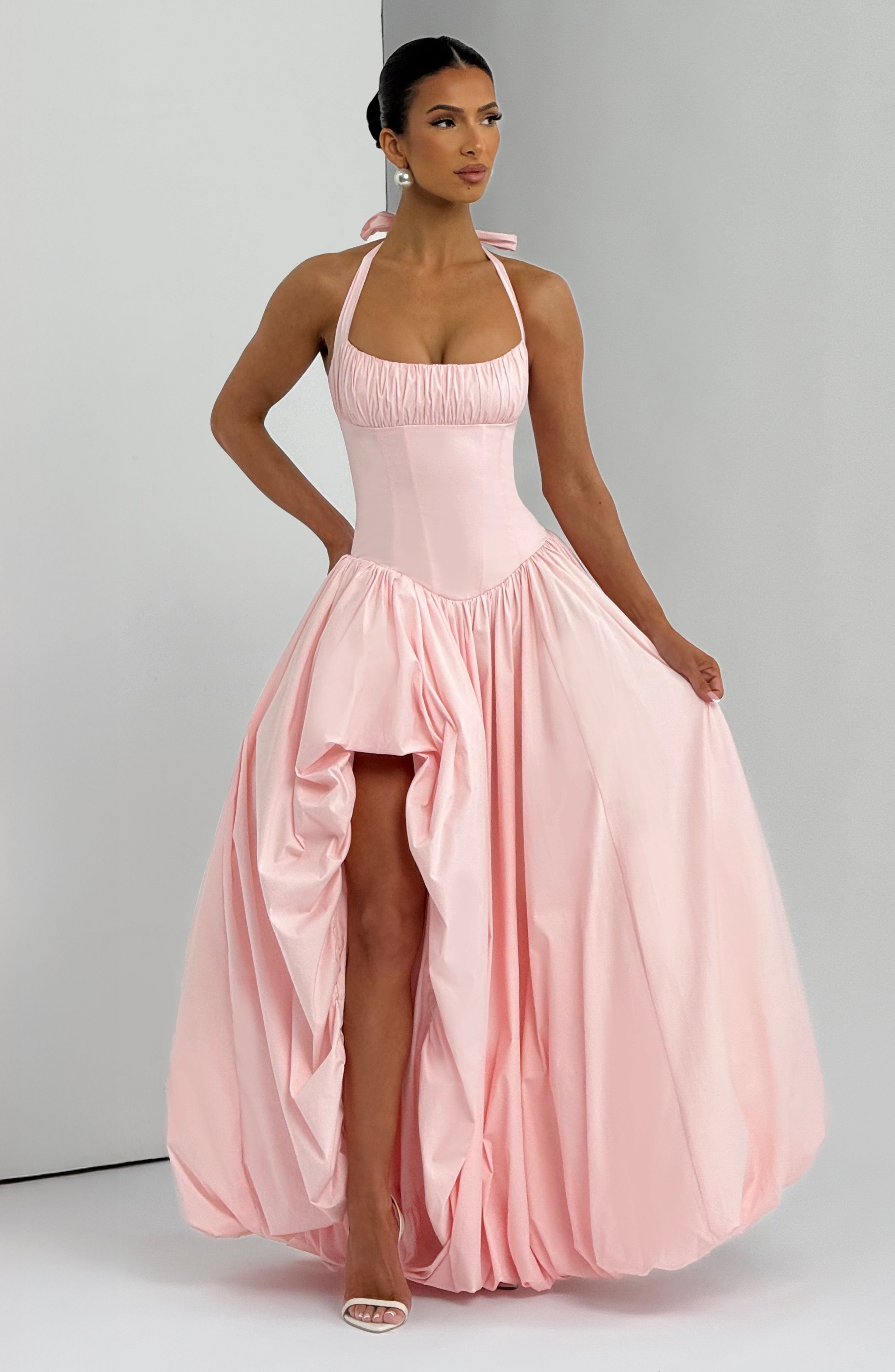 Keira Maxi Dress - Blush - Napalia