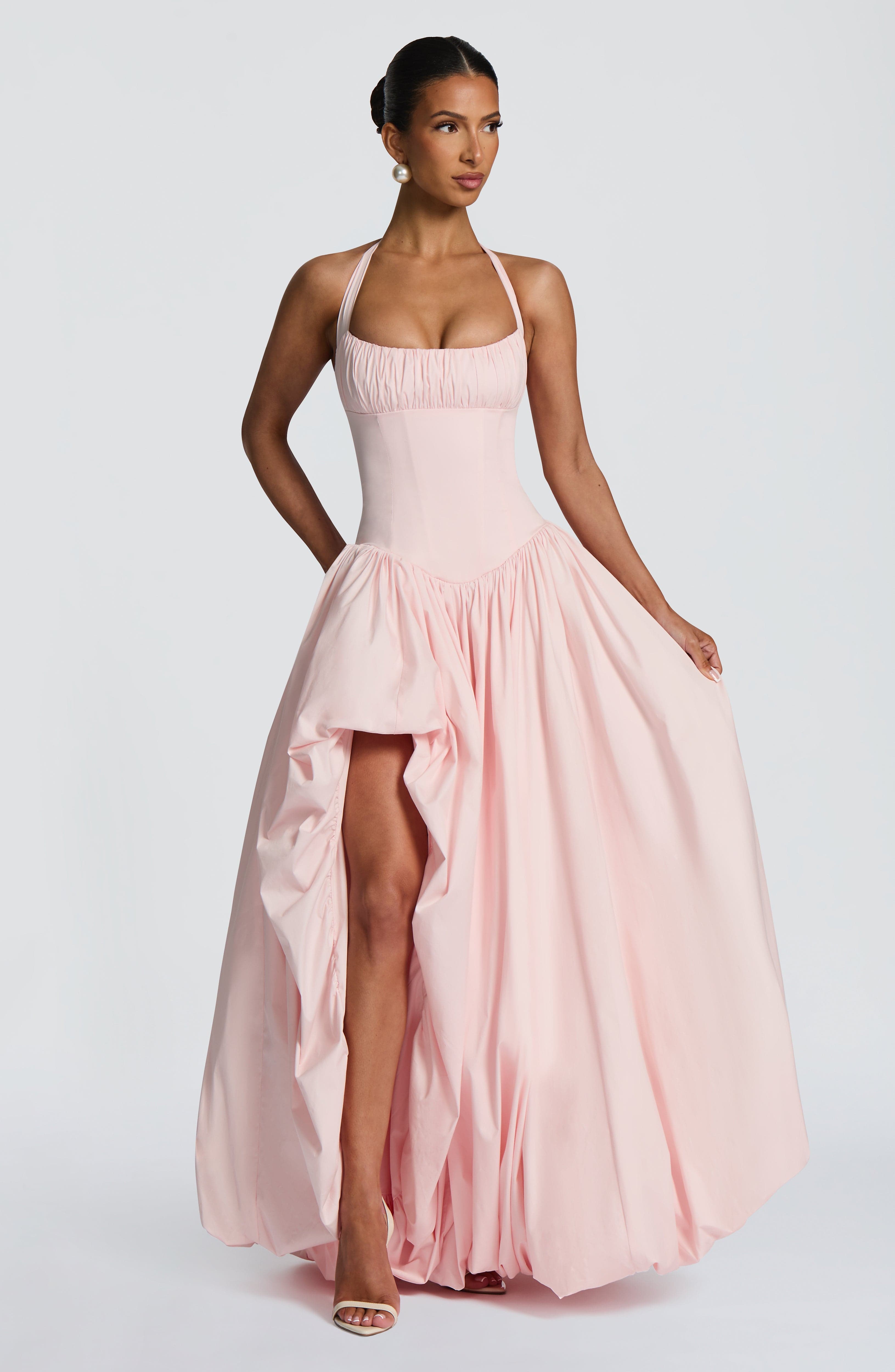 Keira Maxi Dress - Blush - Napalia