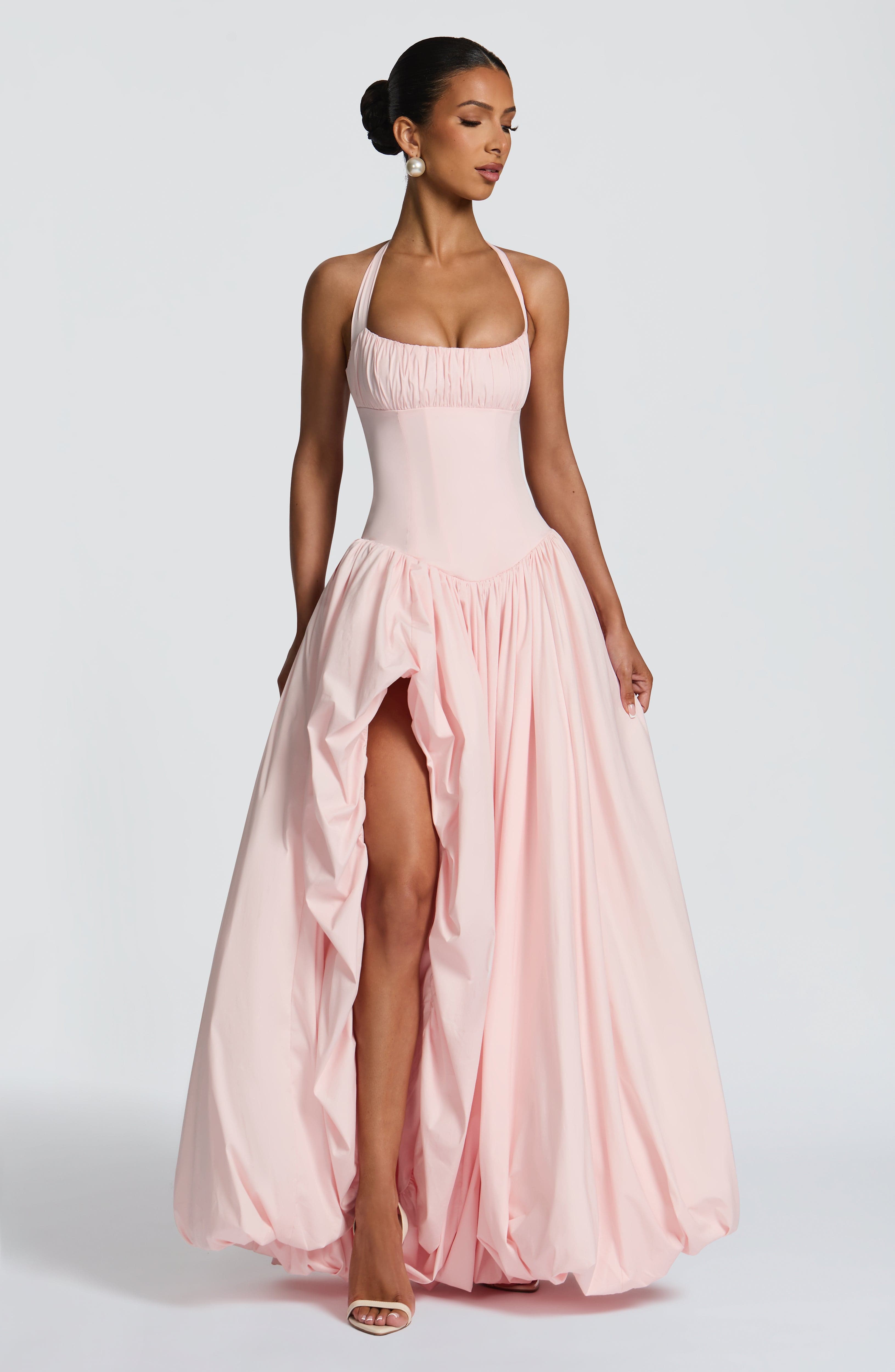 Keira Maxi Dress - Blush - Napalia