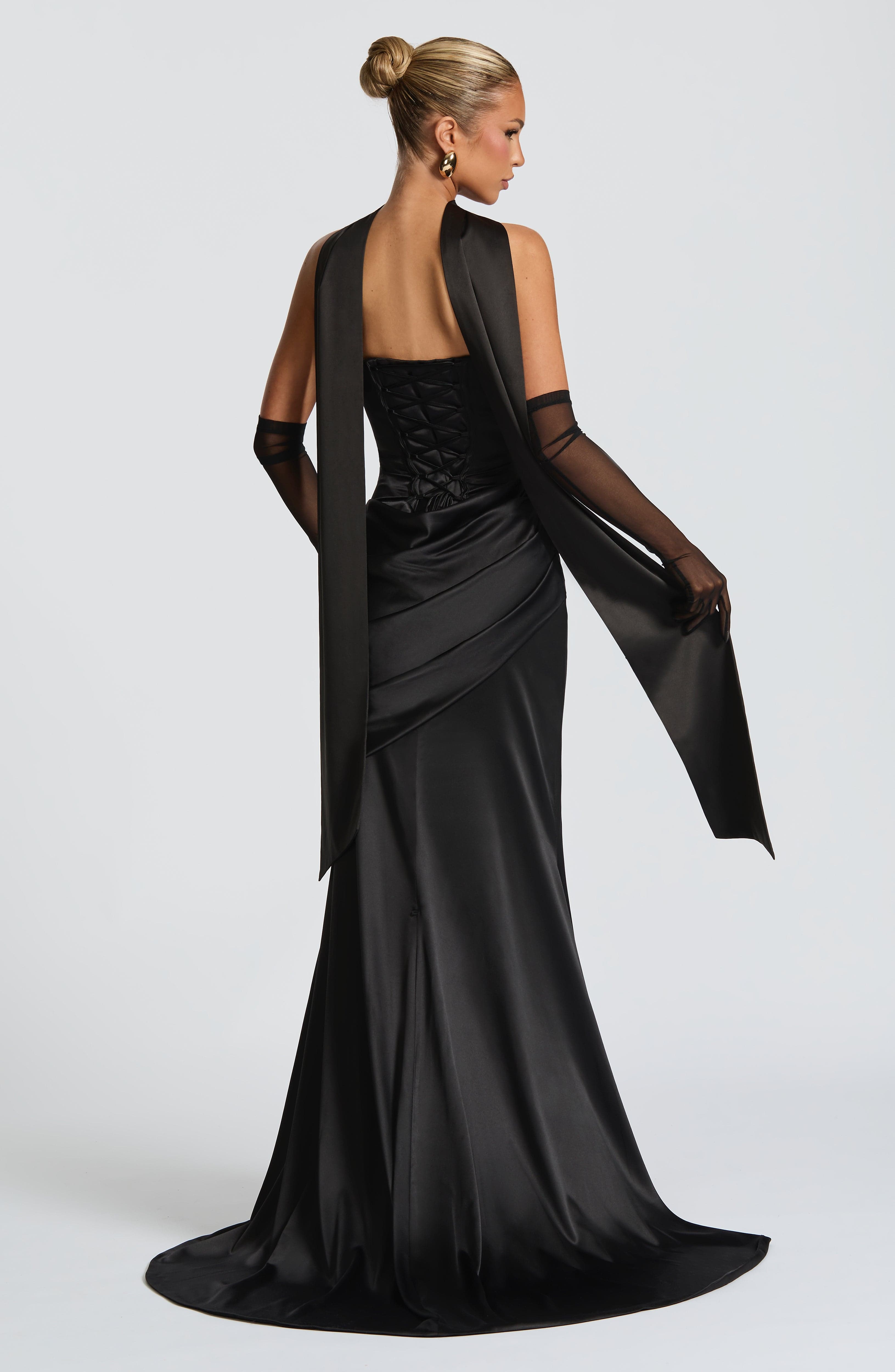 Kensington Maxi Dress - Black - Napalia