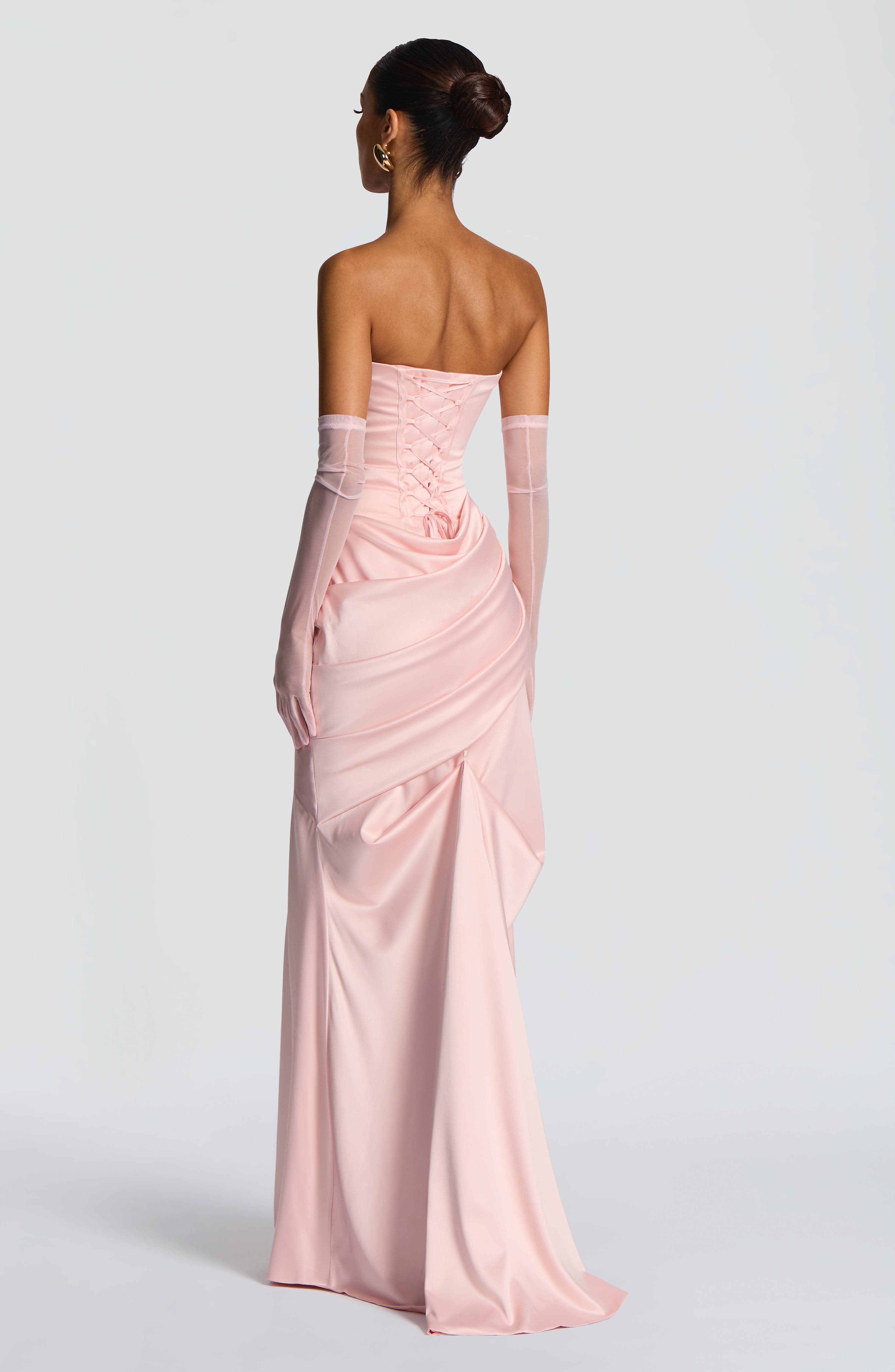 Kensington Maxi Dress - Blush - Napalia