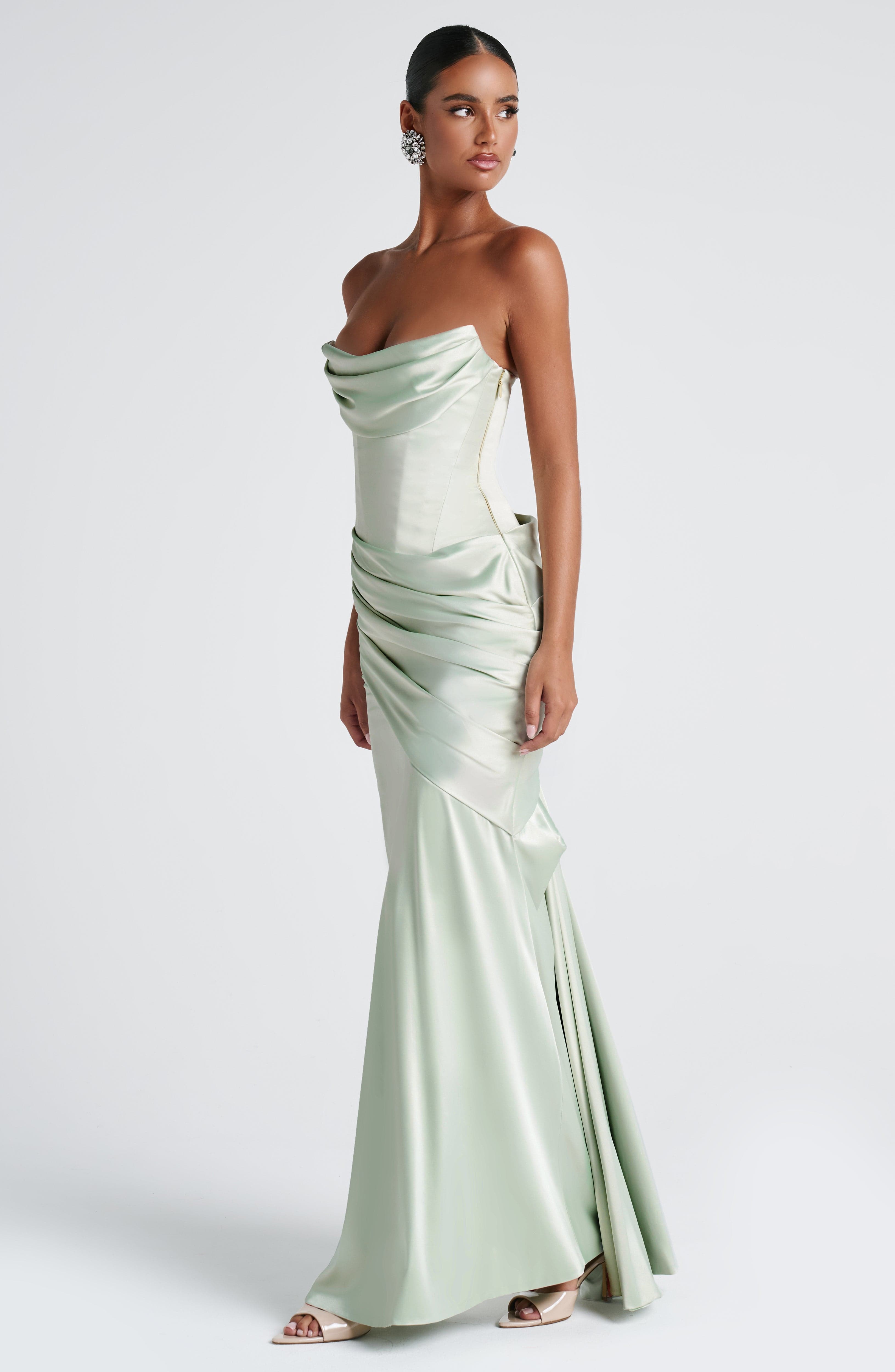 Kensington Maxi Dress - Mint - Napalia
