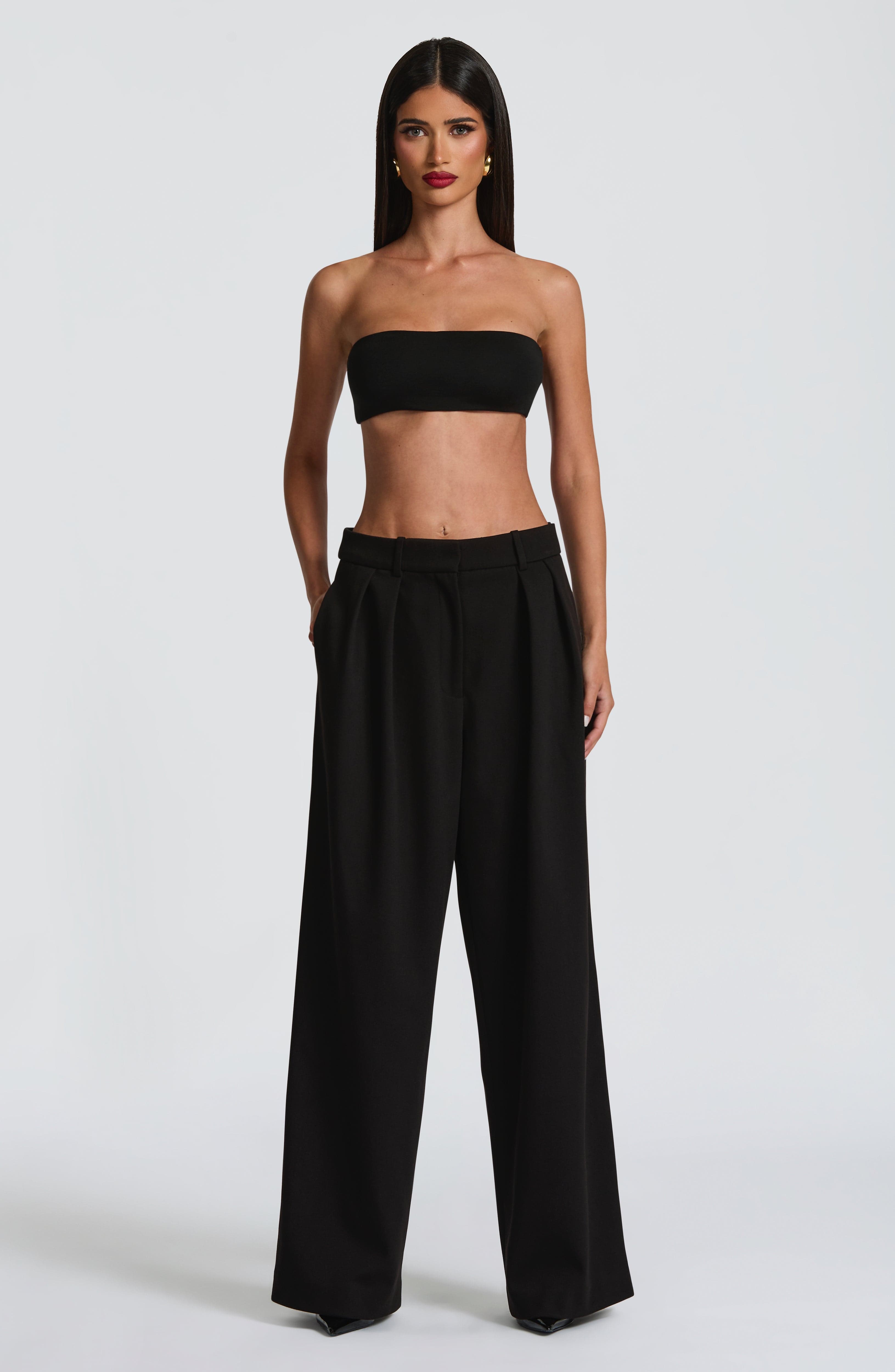 Kirsty Pants - Black - Napalia