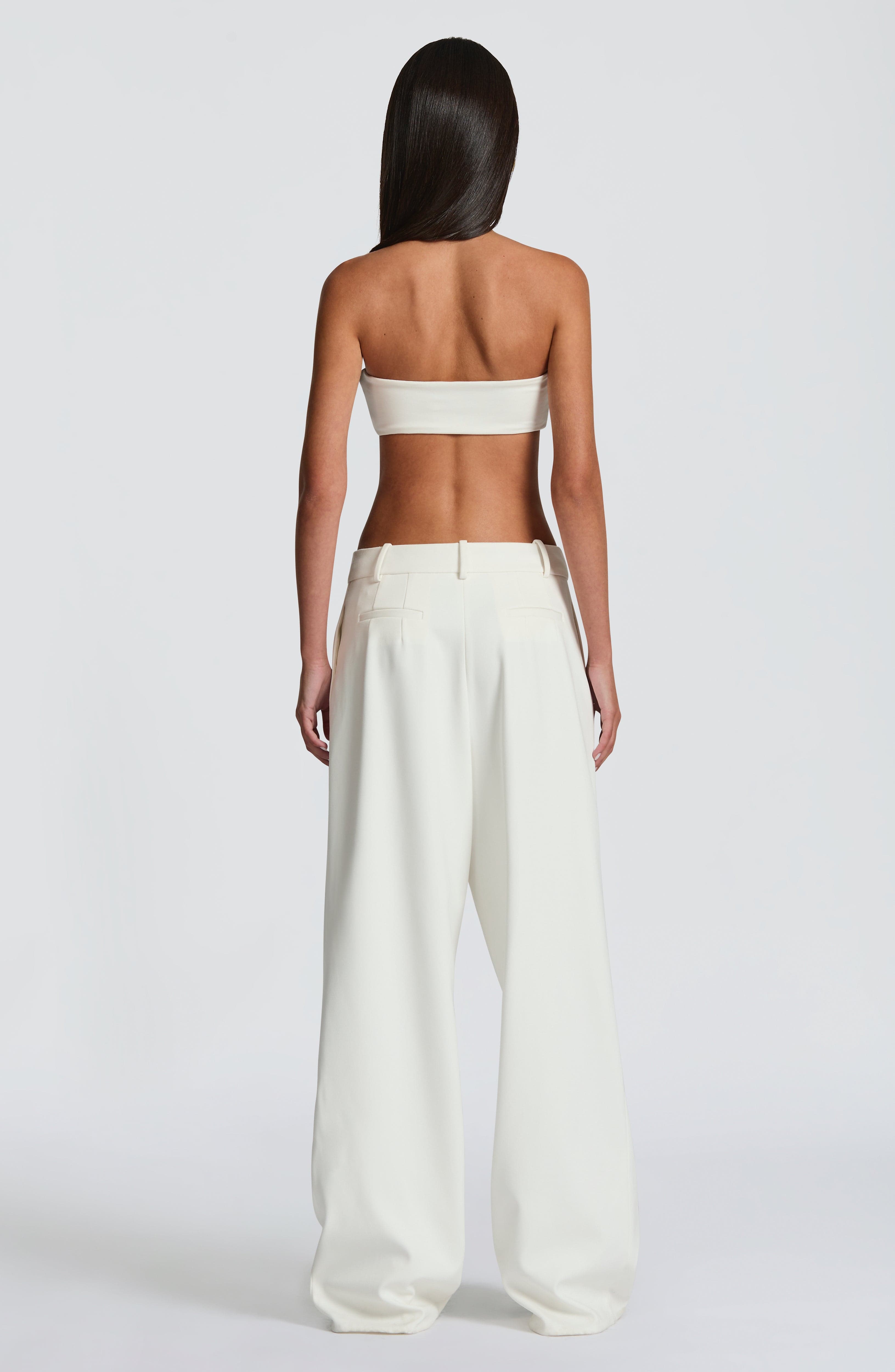 Kirsty Pants - Ivory - Napalia