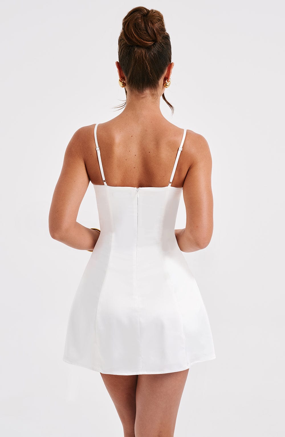 Lainey Mini Dress - Ivory - Napalia
