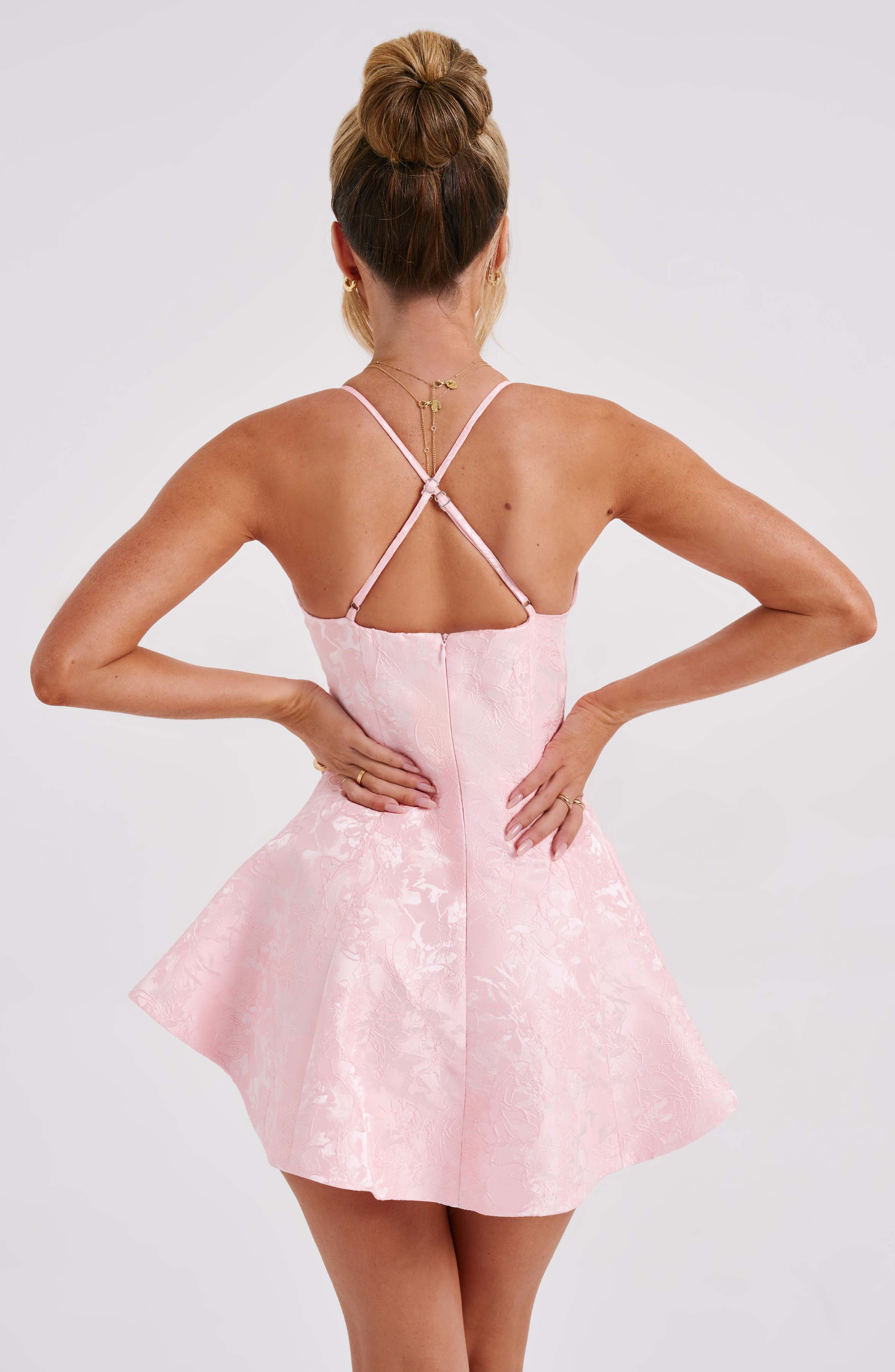 Leila Playsuit - Blush - Napalia