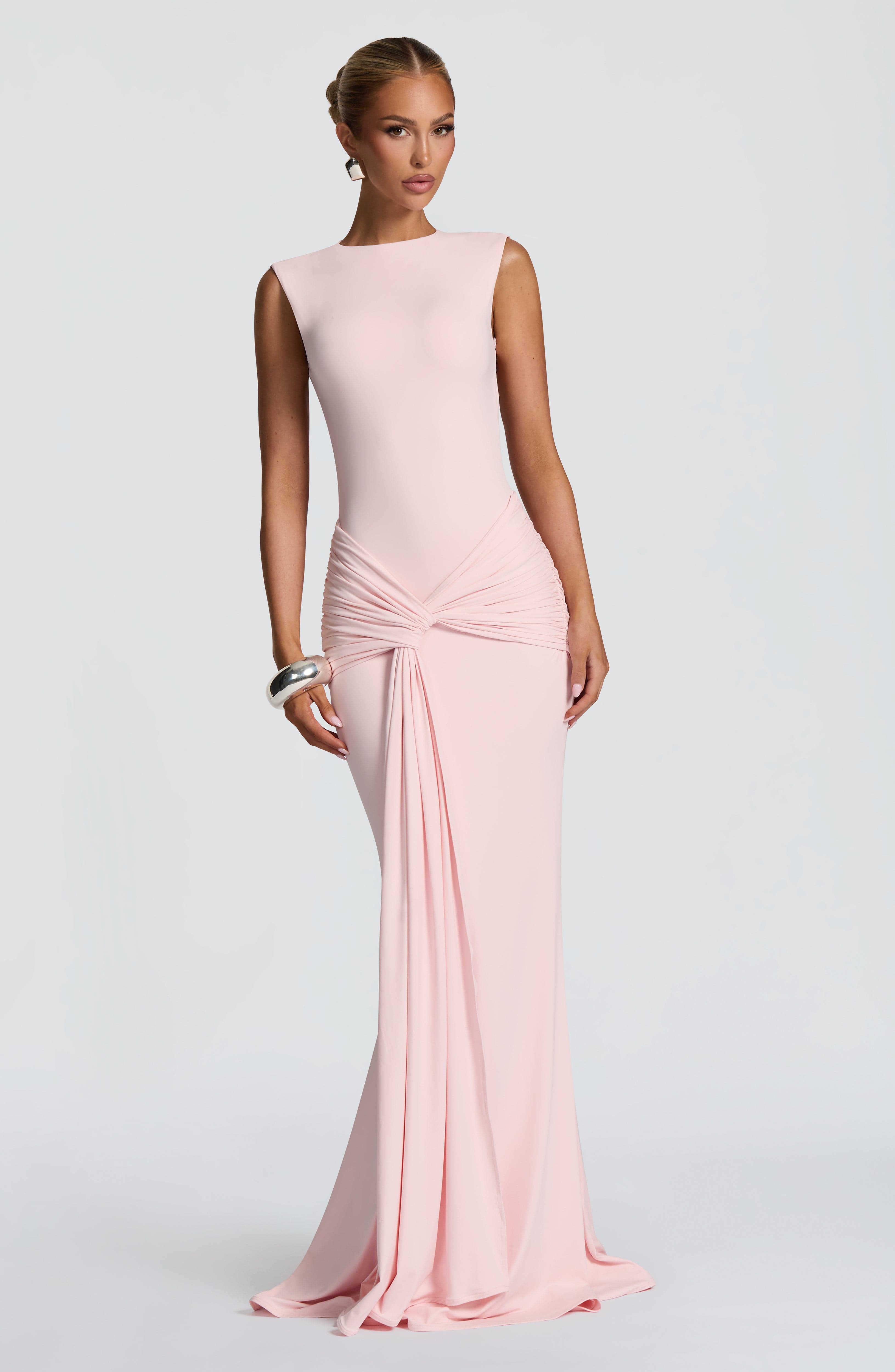 Lorenza Maxi Dress - Blush - Napalia
