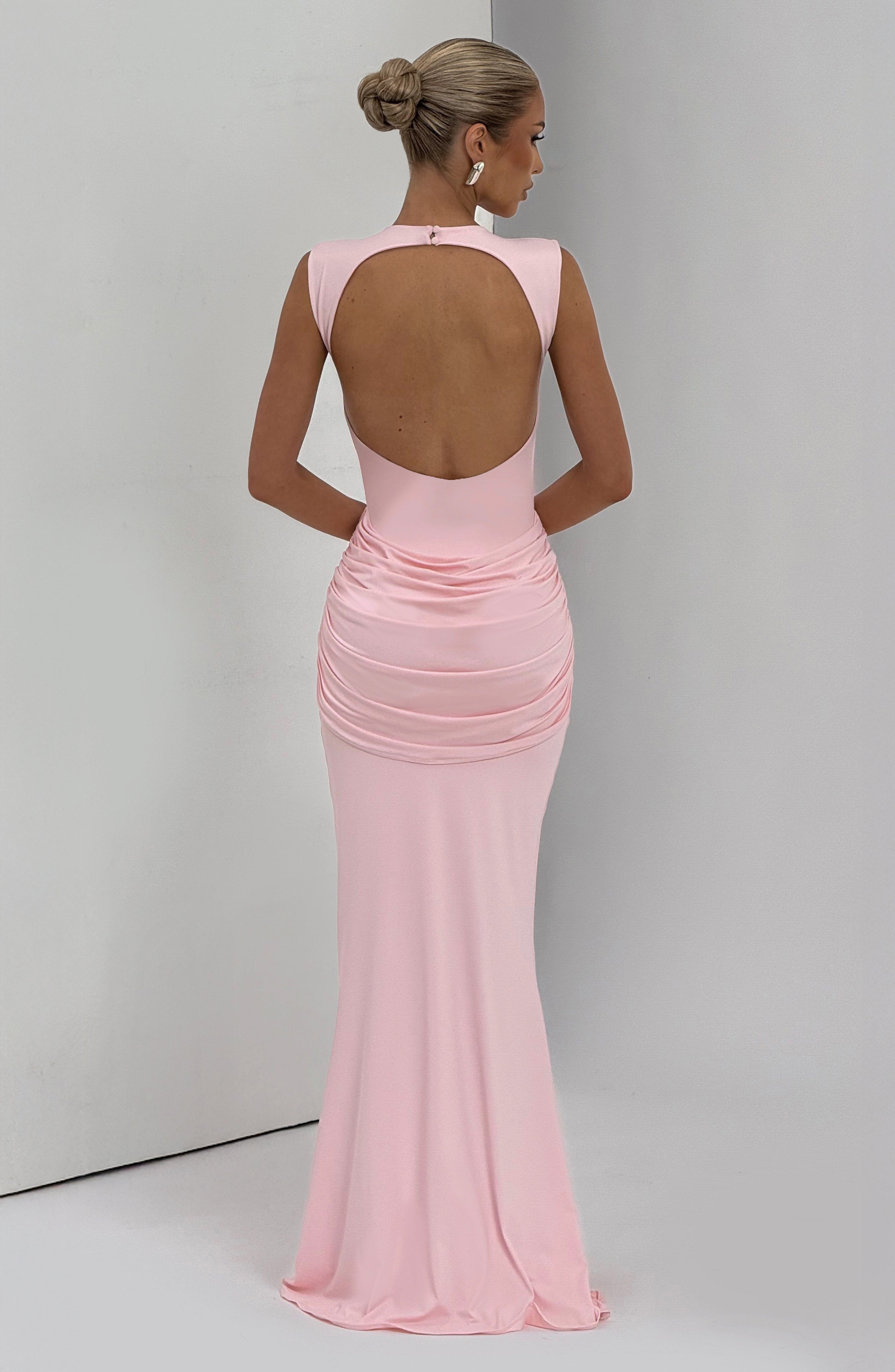 Lorenza Maxi Dress - Blush - Napalia