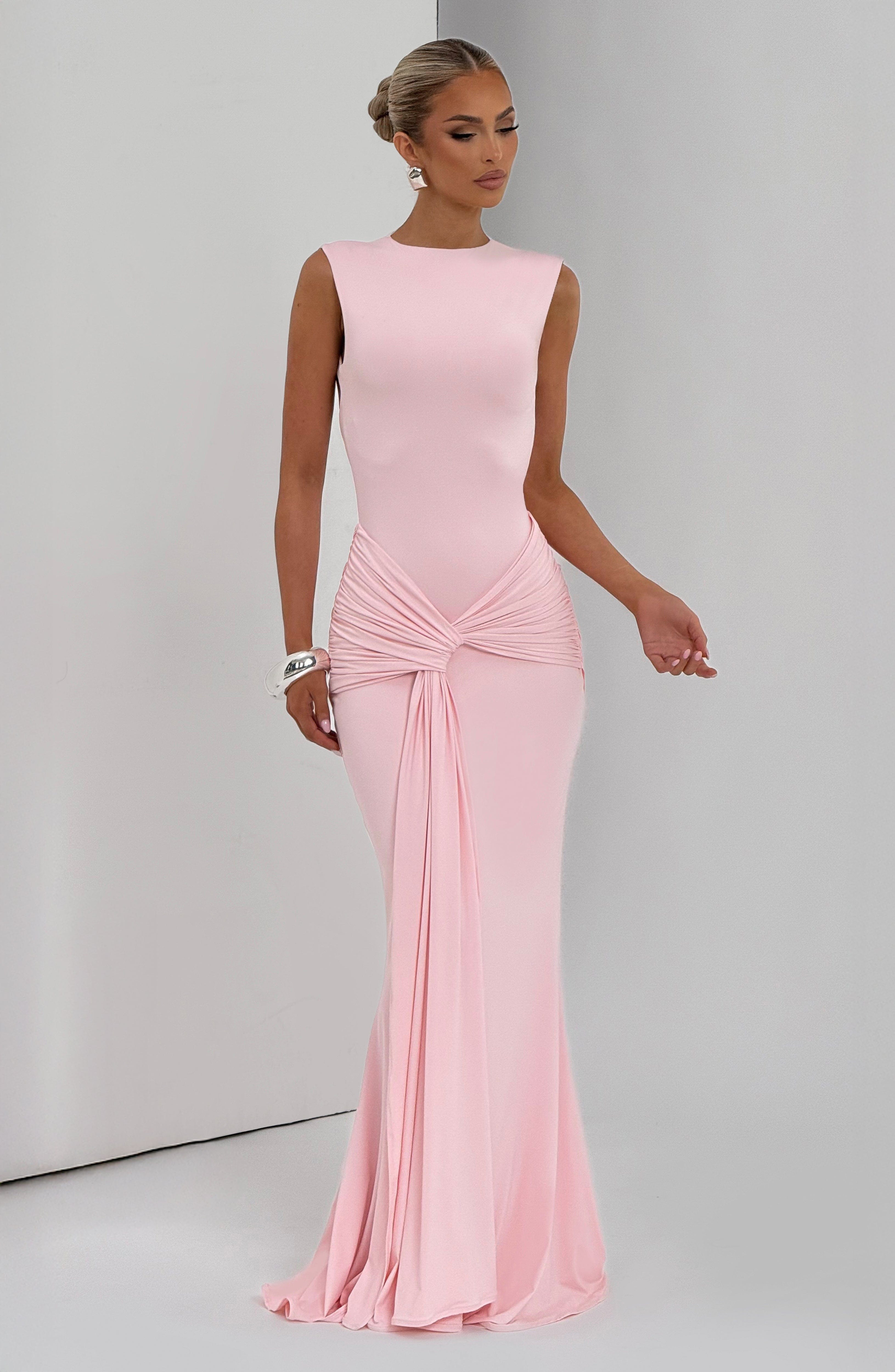 Lorenza Maxi Dress - Blush - Napalia