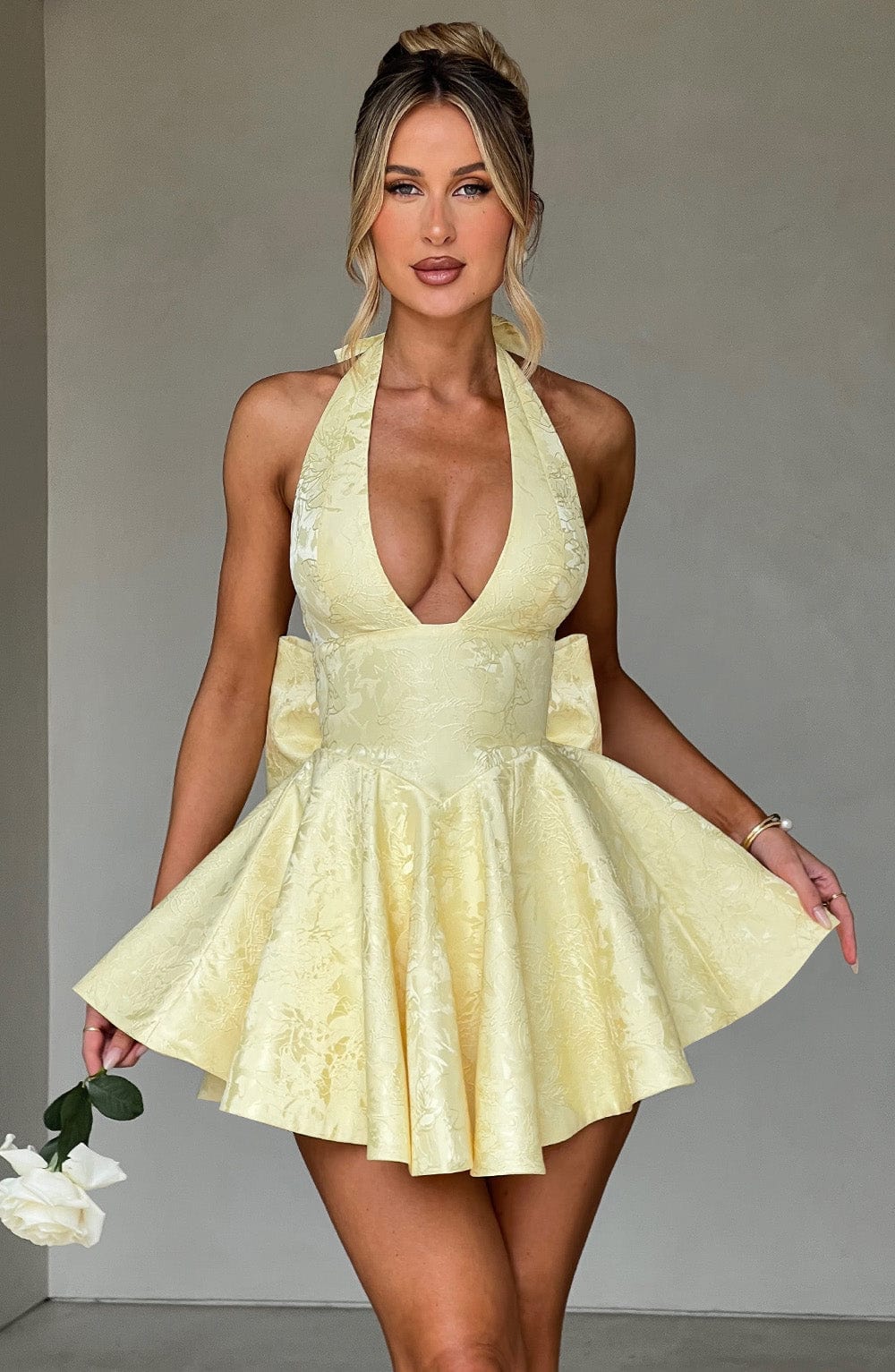 Madeline Playsuit - Lemon - Napalia