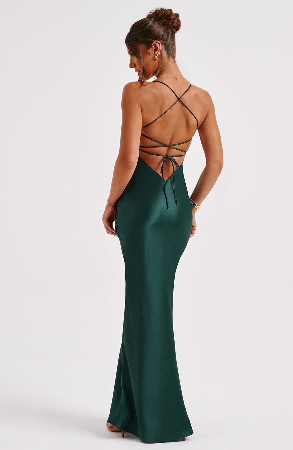 Malika Maxi Dress - Emerald - Napalia