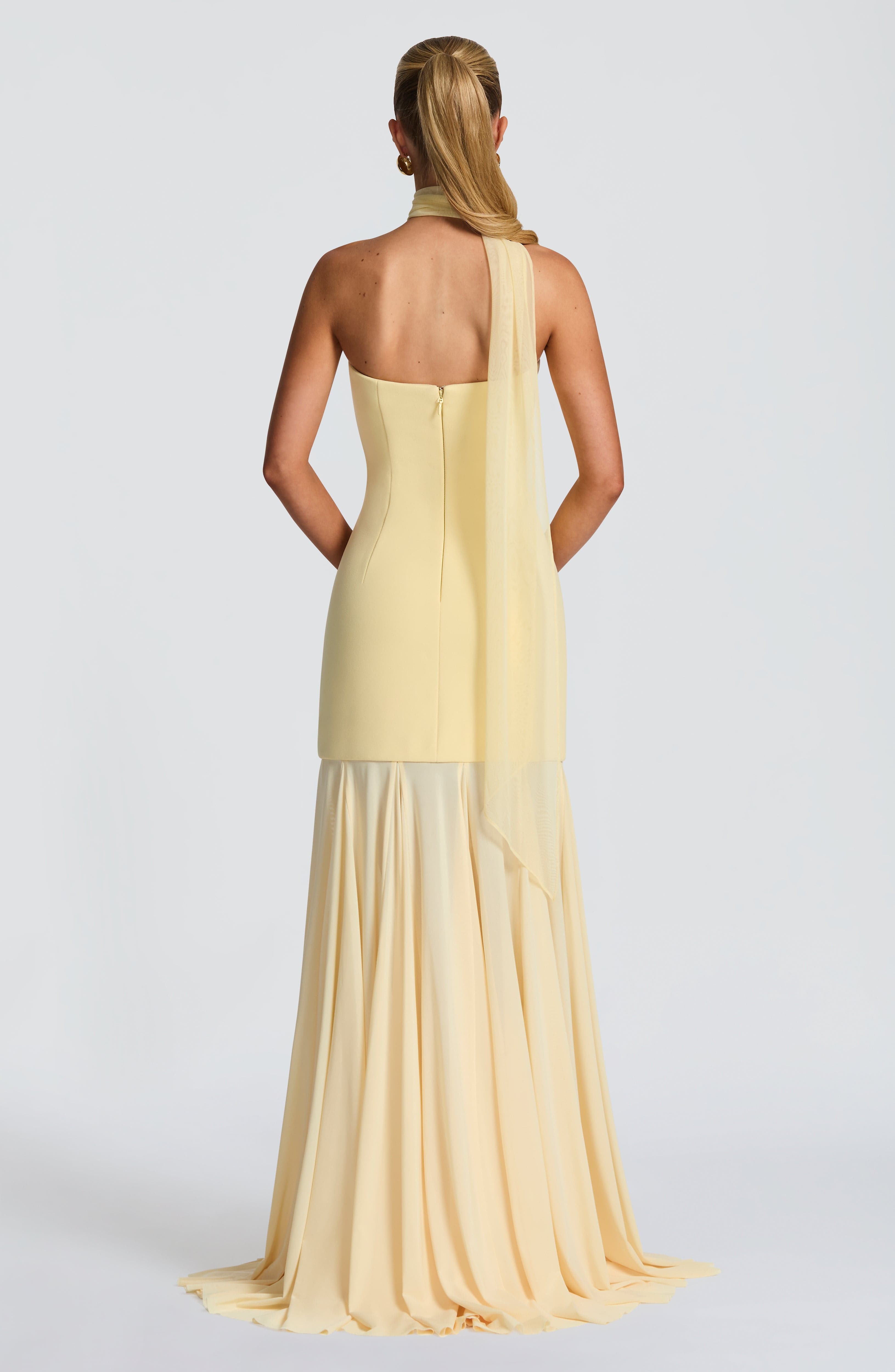 Merritt Gown - Lemon - Napalia