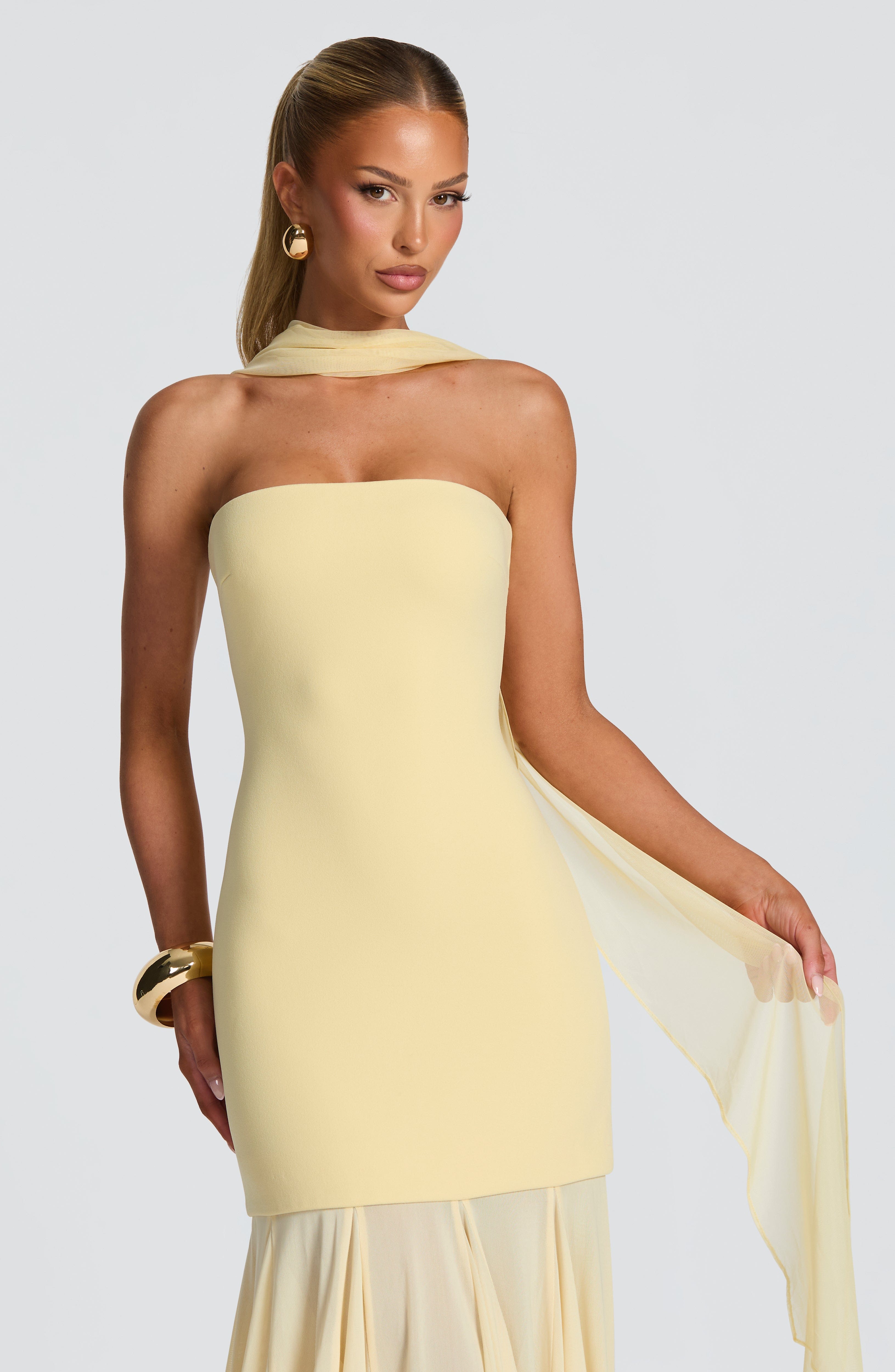 Merritt Gown - Lemon - Napalia
