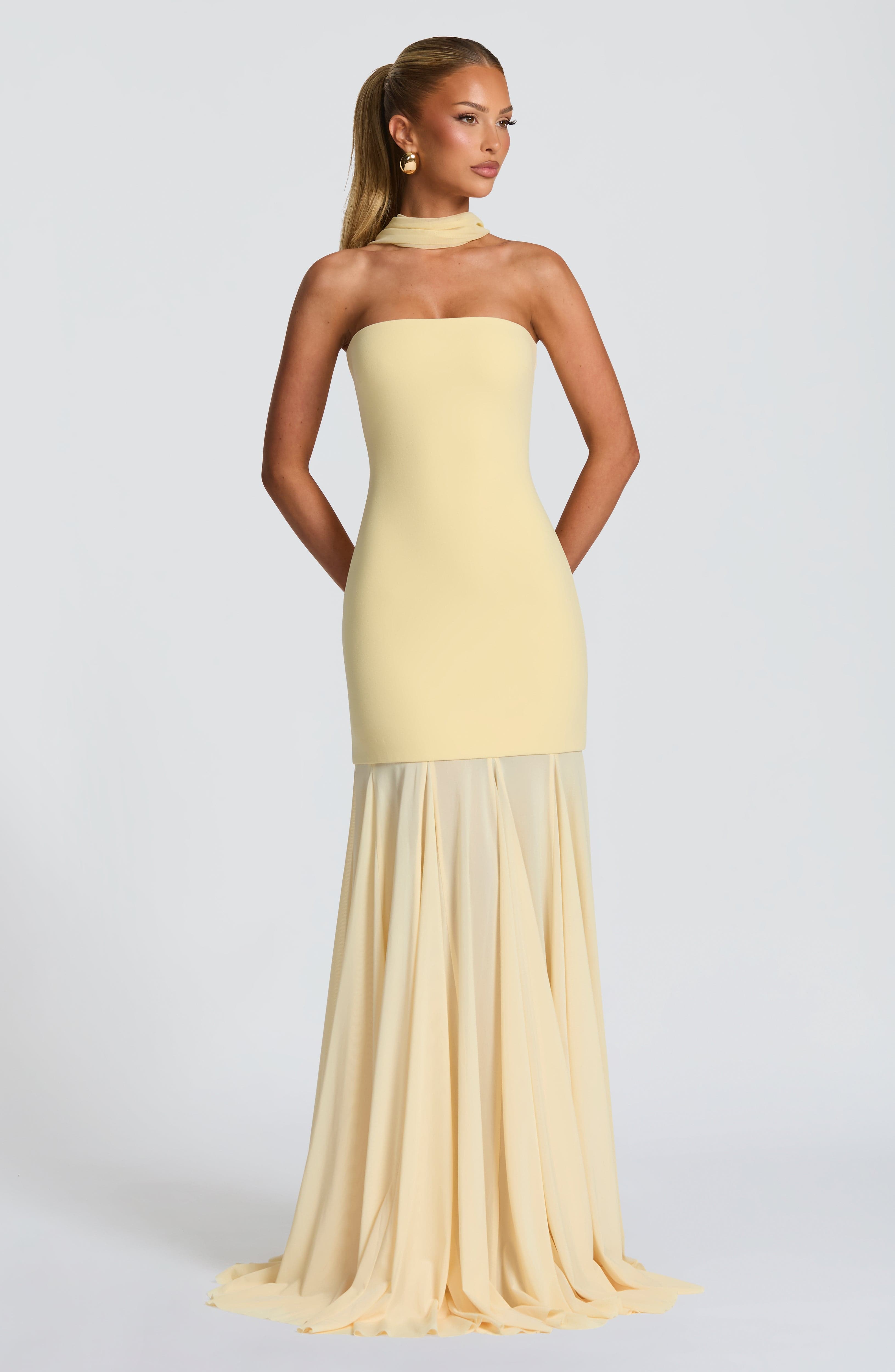 Merritt Gown - Lemon - Napalia