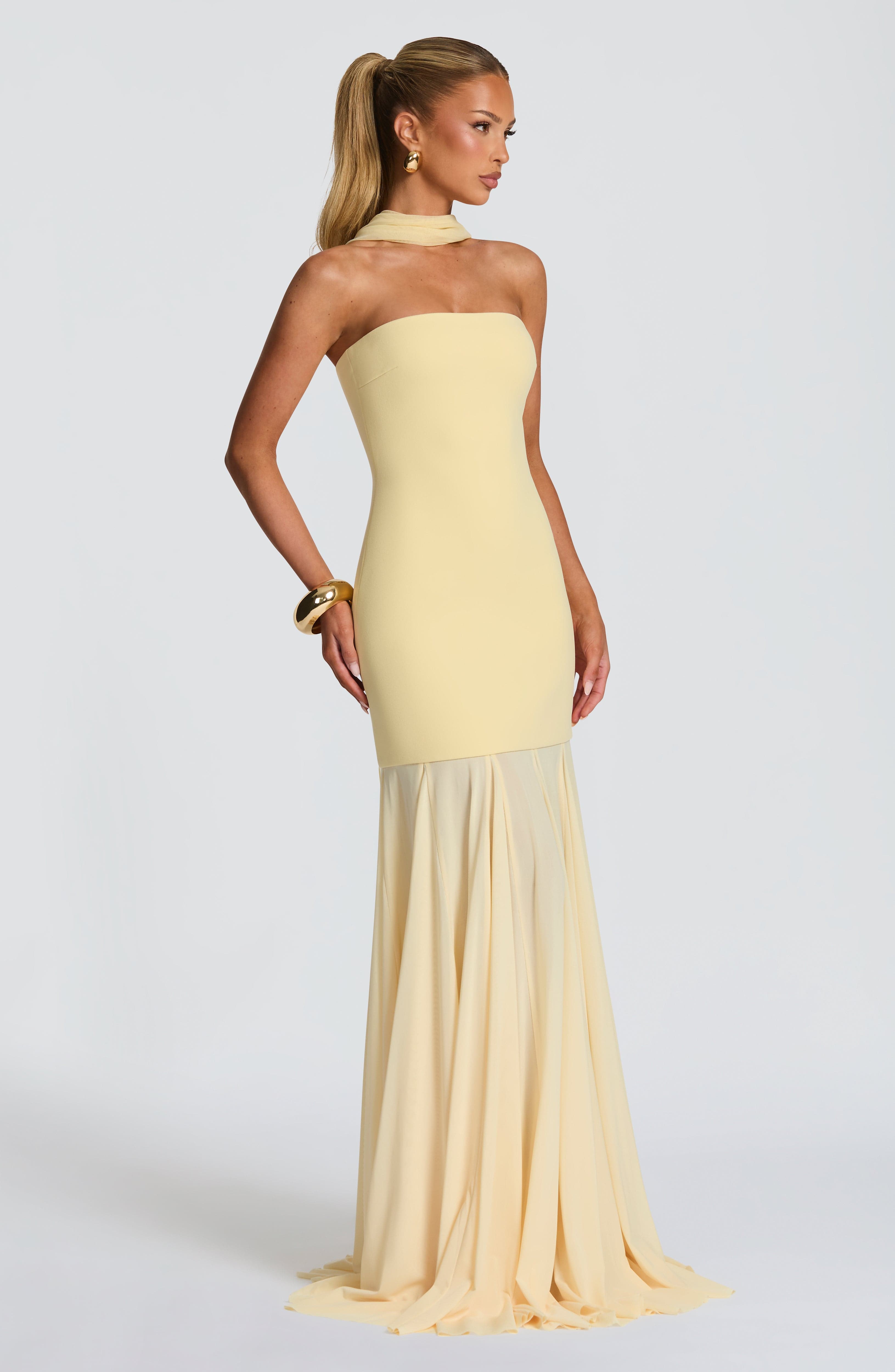 Merritt Gown - Lemon - Napalia