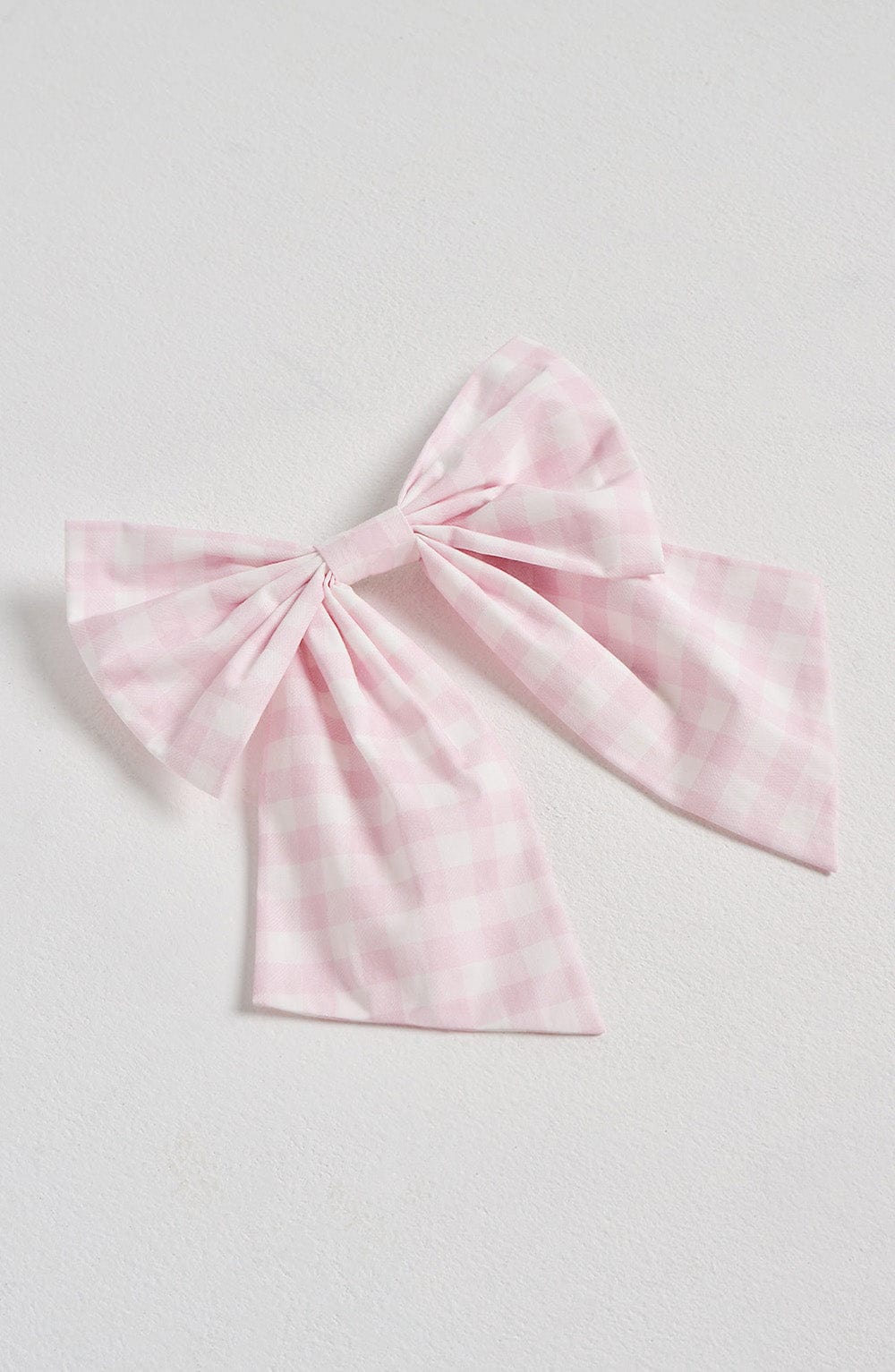 Mitzi Bow - Blush Gingham - Napalia