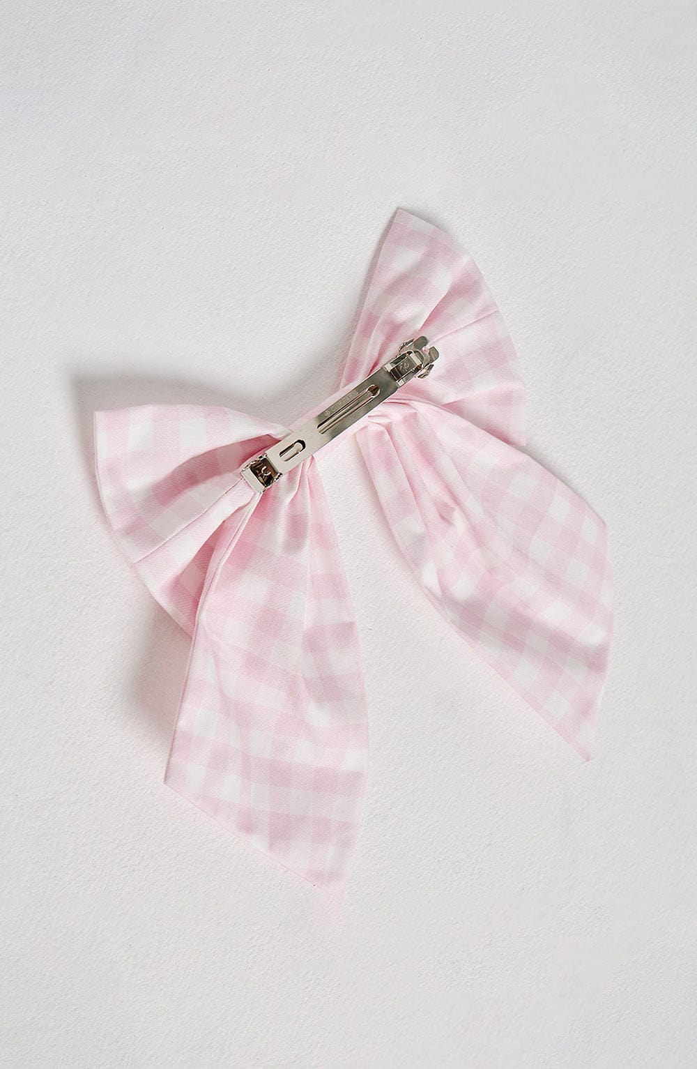 Mitzi Bow - Blush Gingham - Napalia