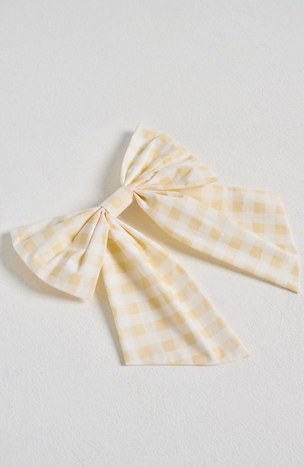 Mitzi Bow - Lemon Gingham - Napalia