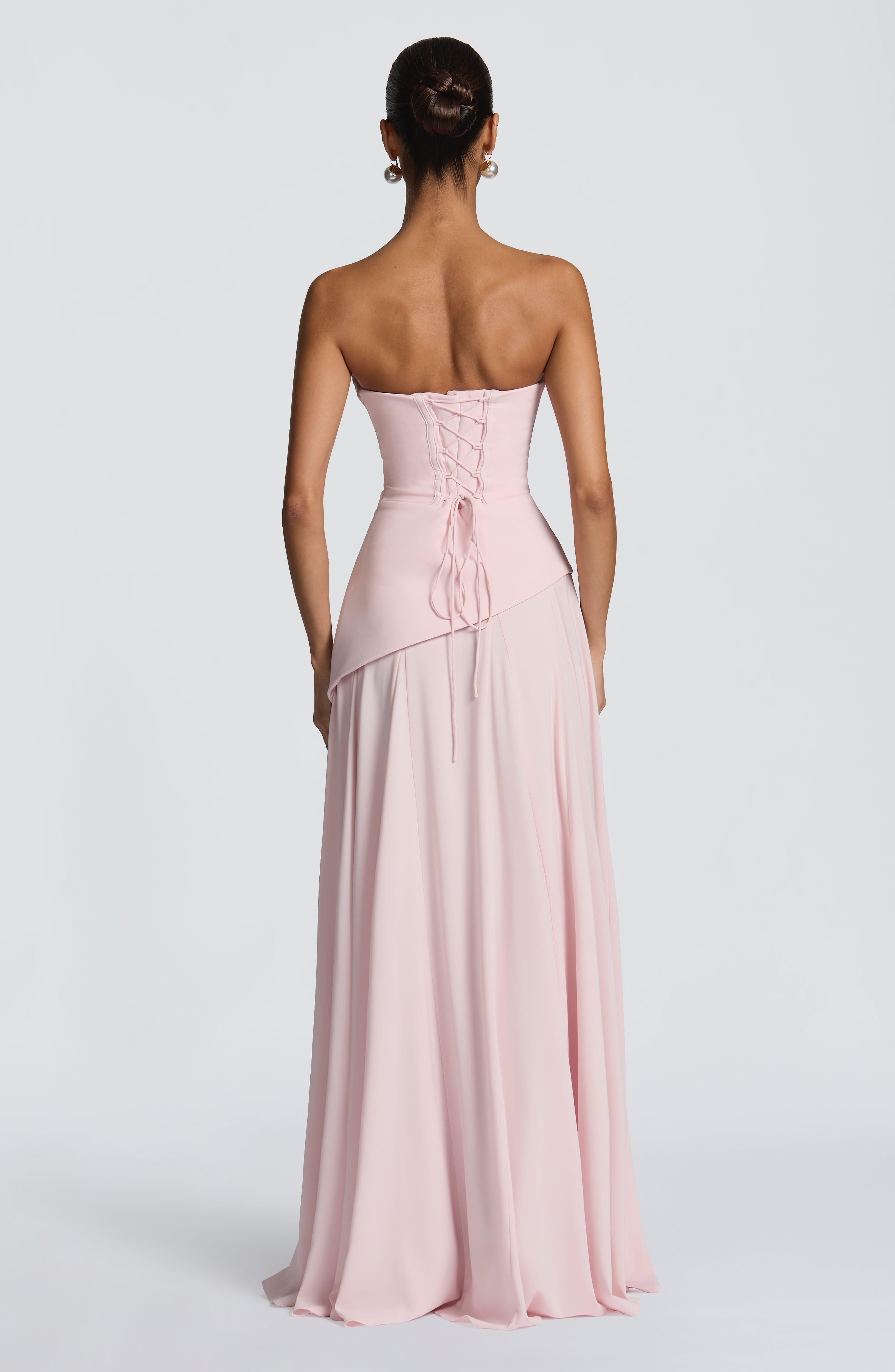 Patricia Maxi Dress - Blush - Napalia
