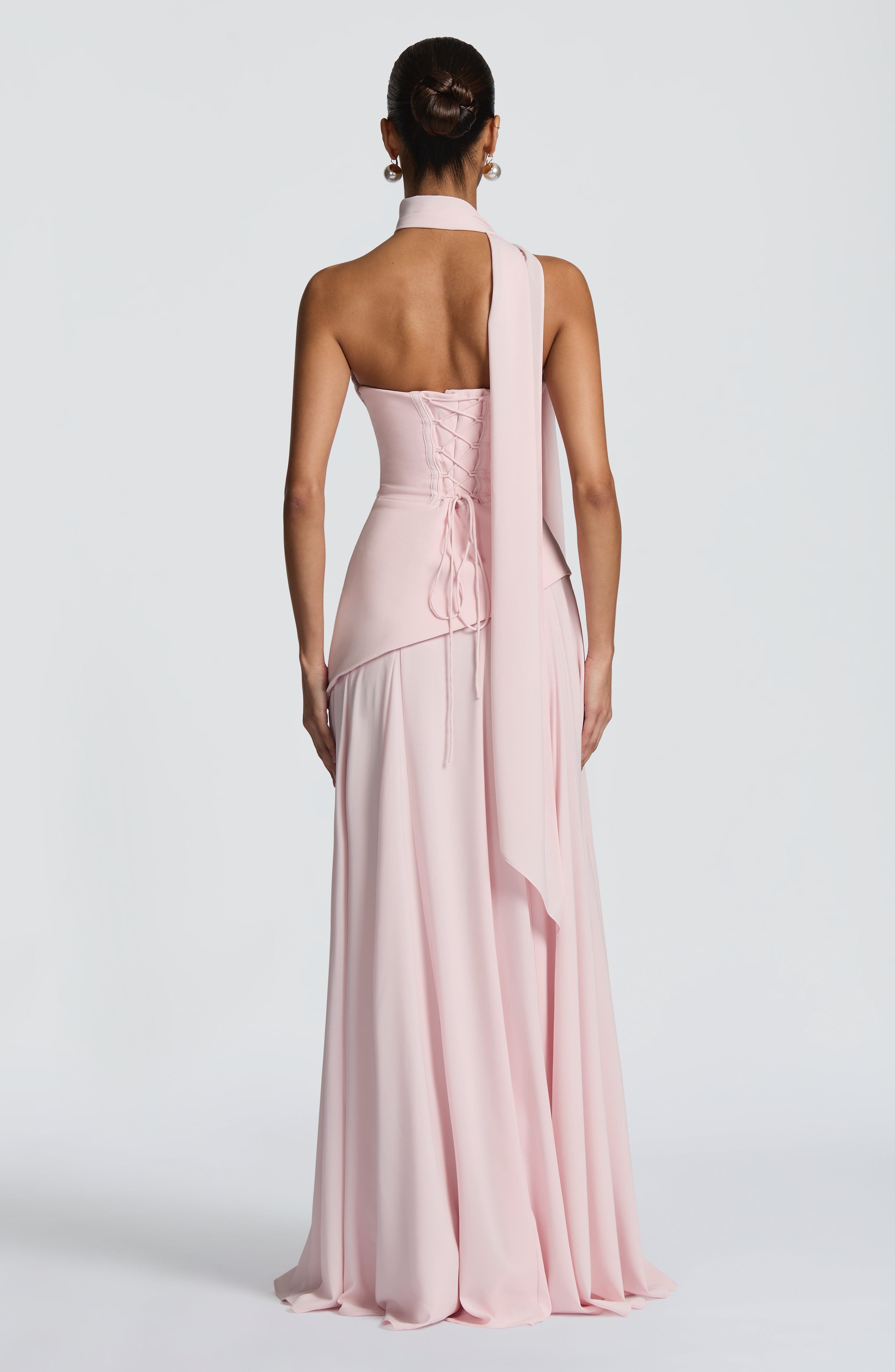 Patricia Maxi Dress - Blush - Napalia