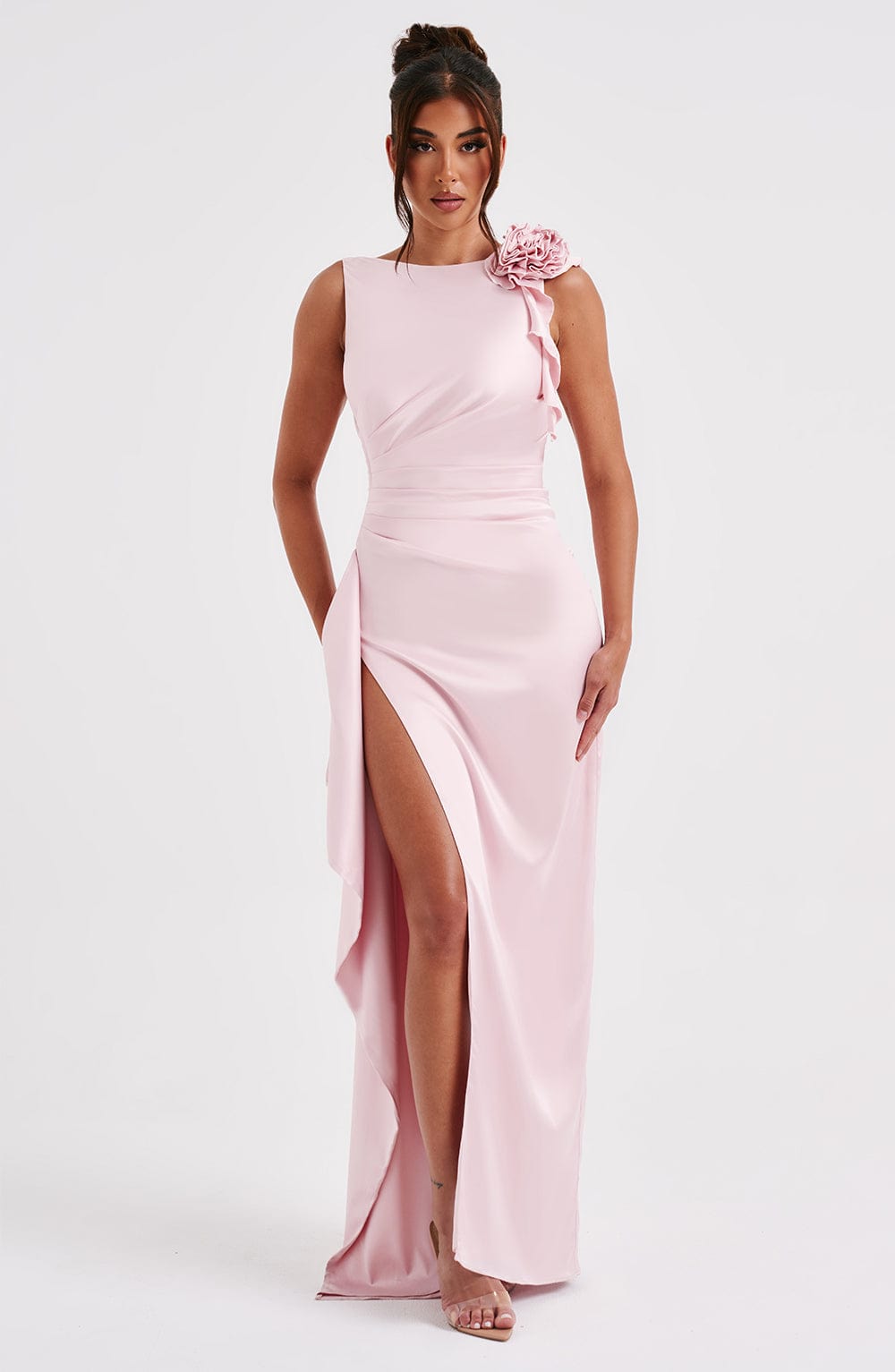 Peggy Maxi Dress - Blush - Napalia
