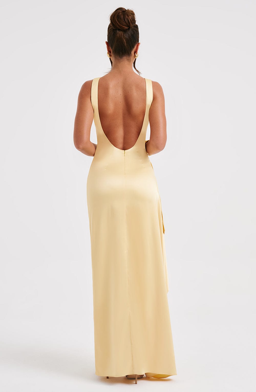 Peggy Maxi Dress - Lemon - Napalia