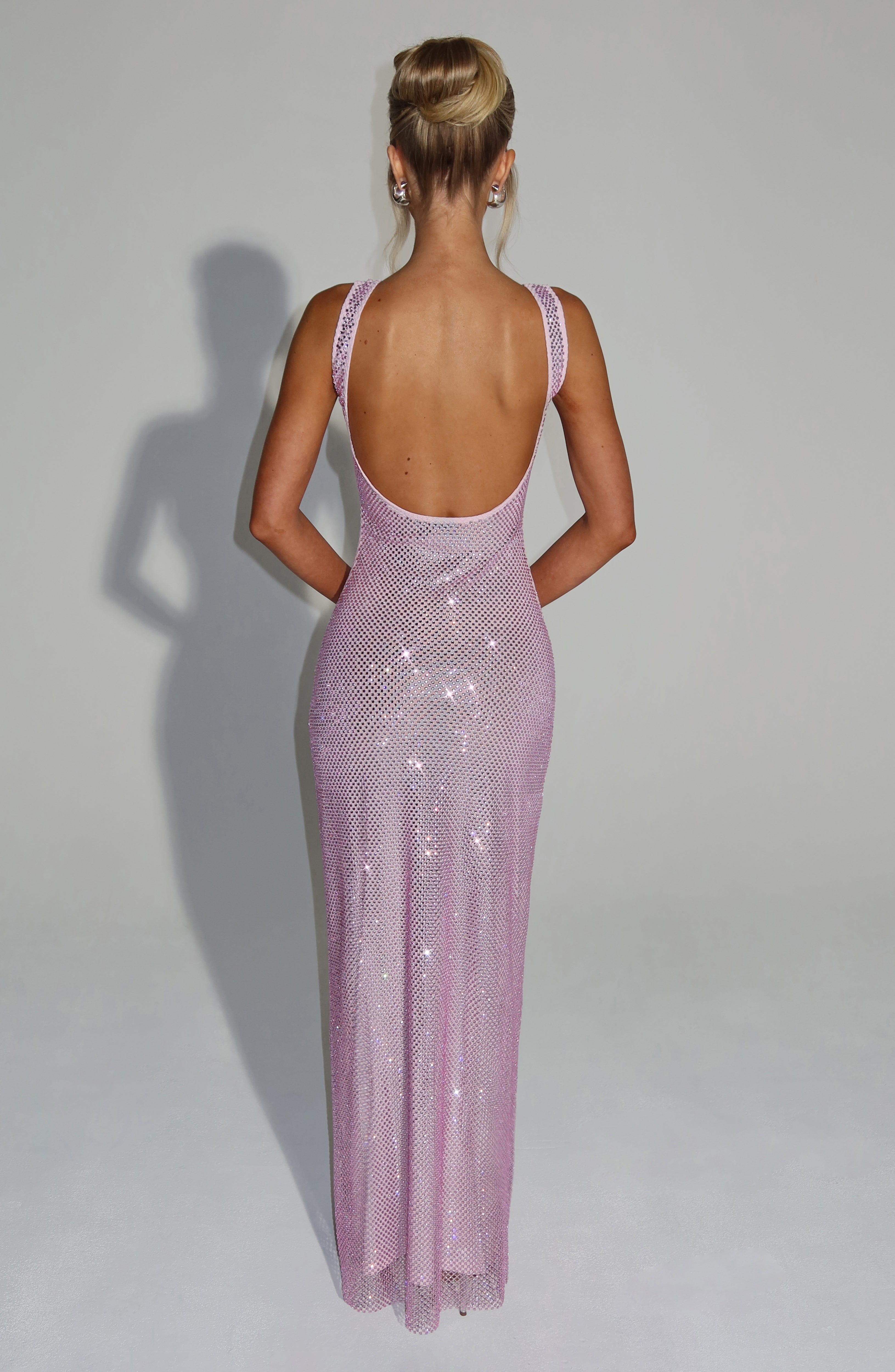 Petra Maxi Dress - Pink - Napalia