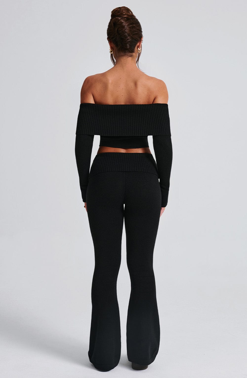 Portia Knit Pants - Black - Napalia